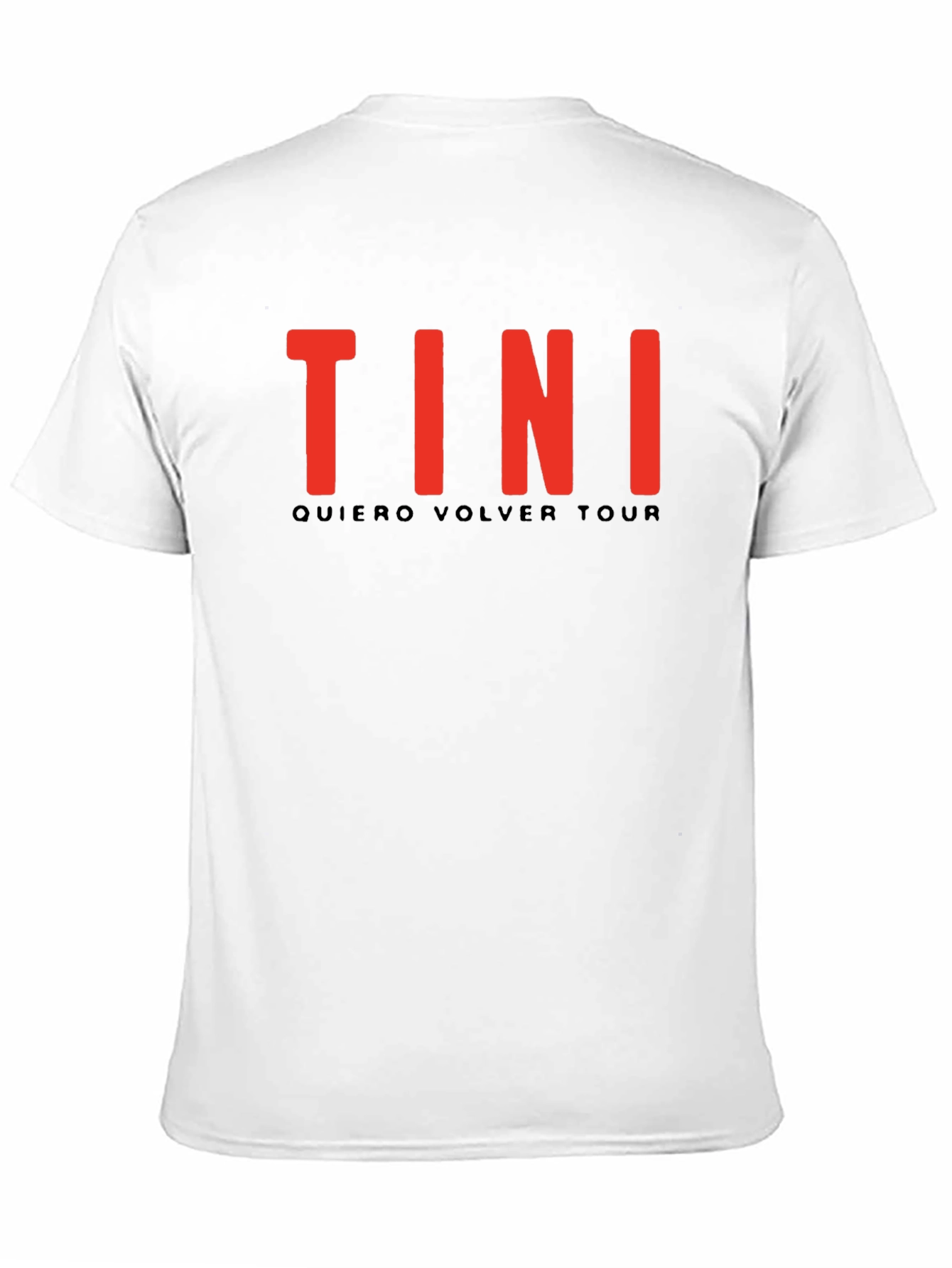TINI Quiero Volver Tour Black T-Shirt
