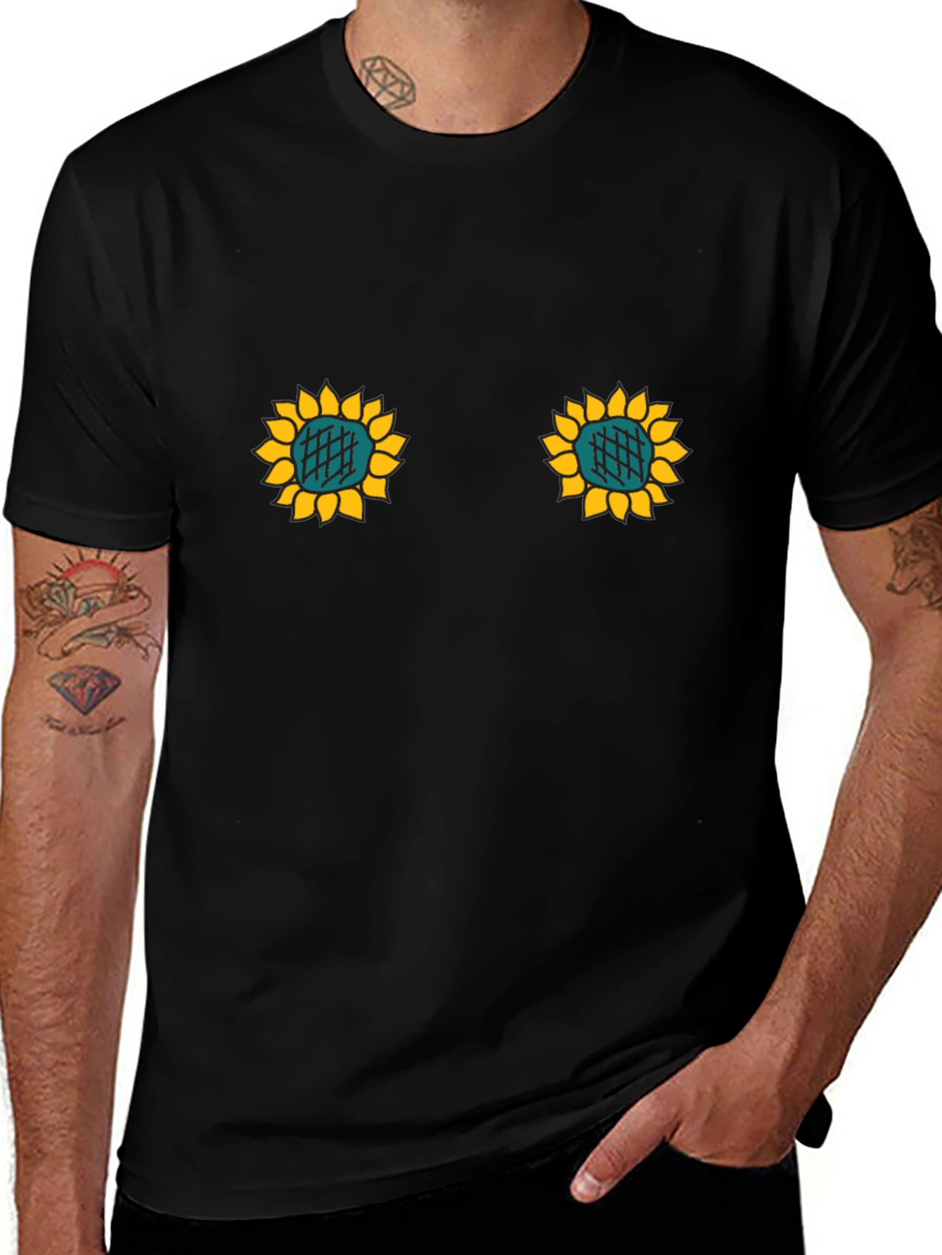 Sunflower T-Shirt - Funny Novelty Tee