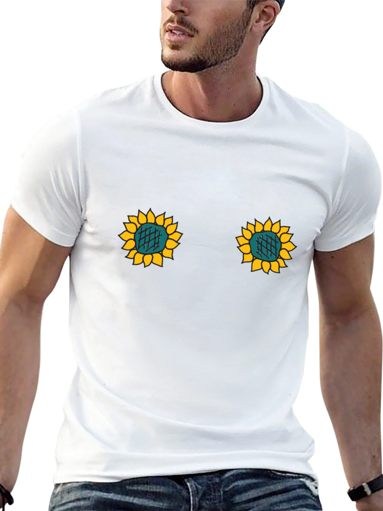 Sunflower T-Shirt - Funny Novelty Tee