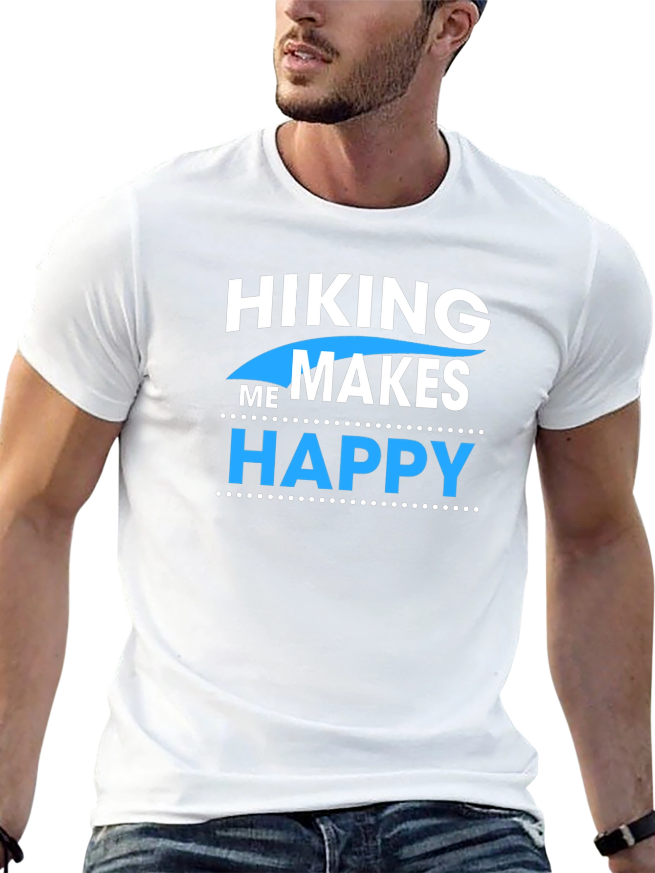 Hiking Makes Me Happy T-Shirt