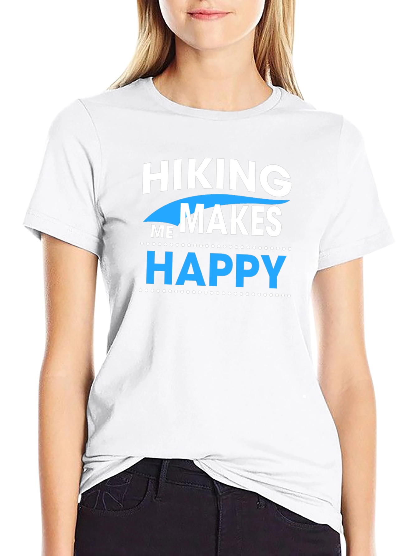 Hiking Makes Me Happy T-Shirt