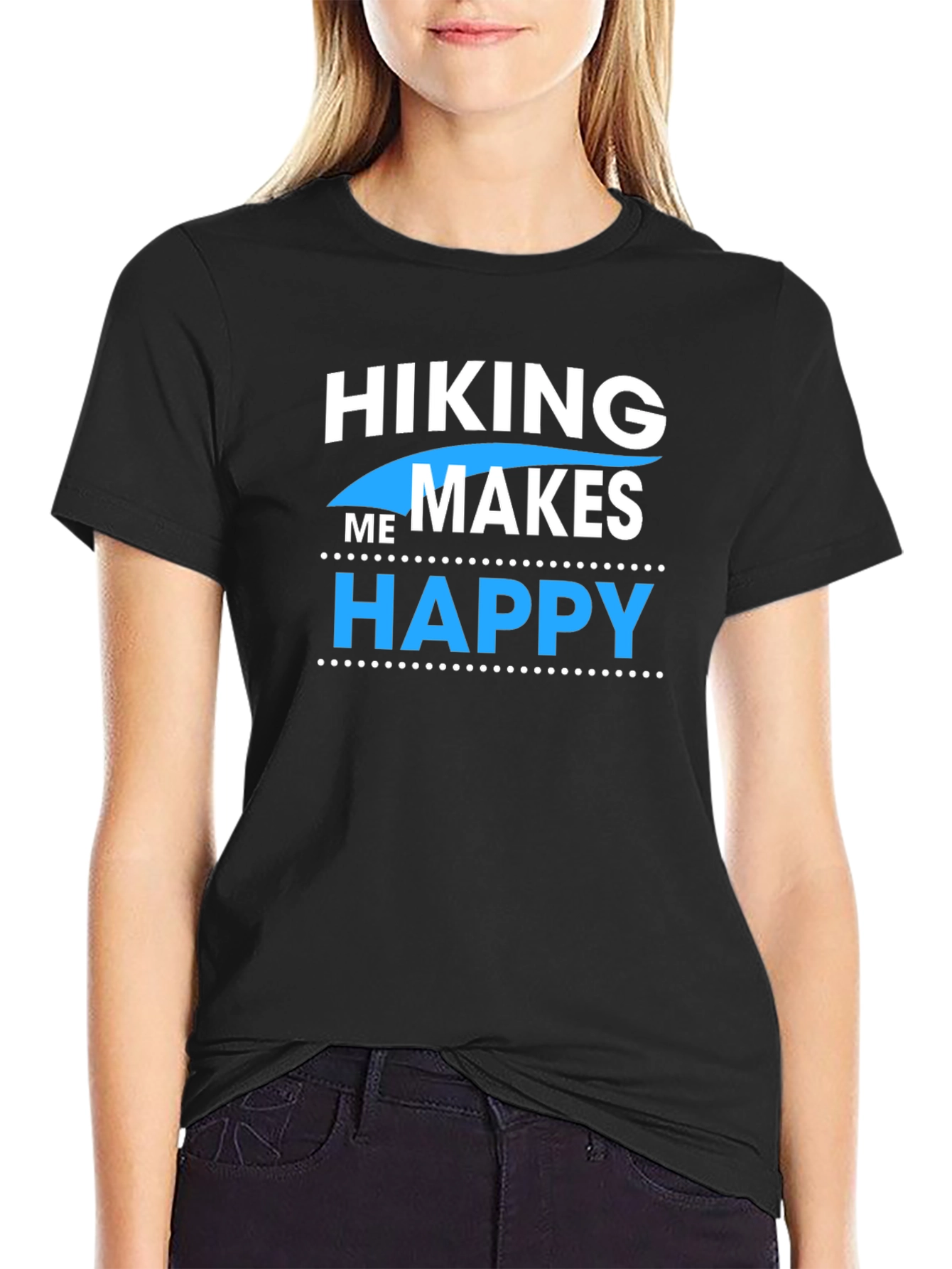 Hiking Makes Me Happy T-Shirt