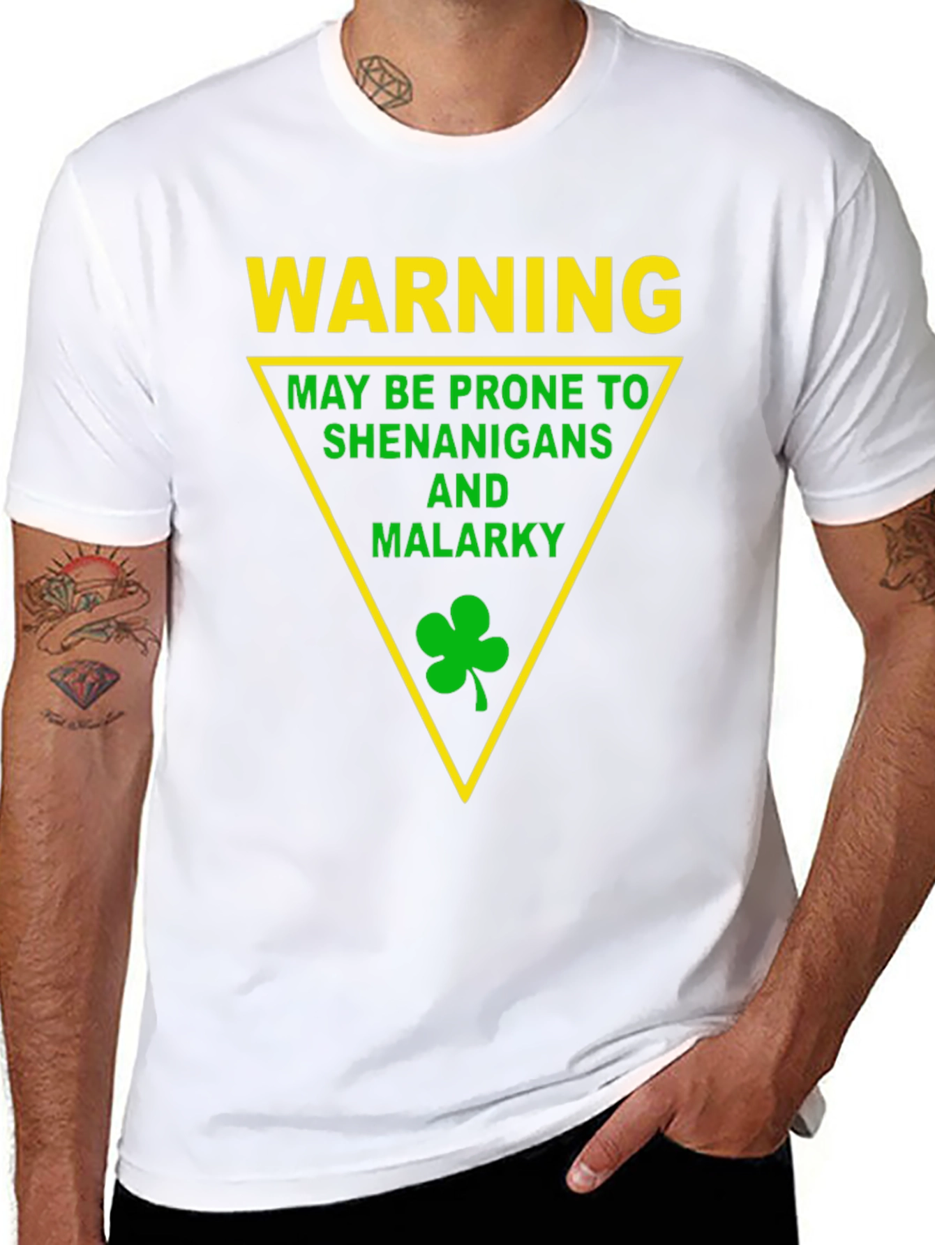 Warning Shenanigans & Malarky St. Patricks Day T-Shirt