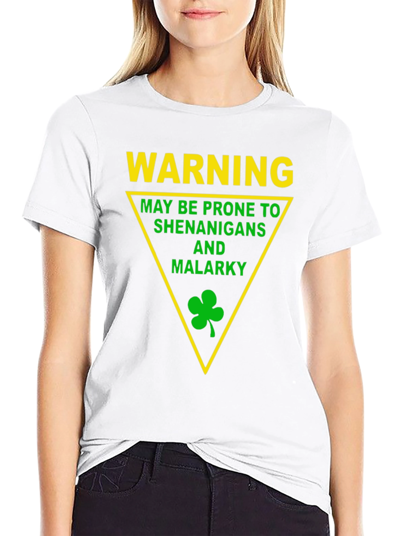 Warning Shenanigans & Malarky St. Patricks Day T-Shirt