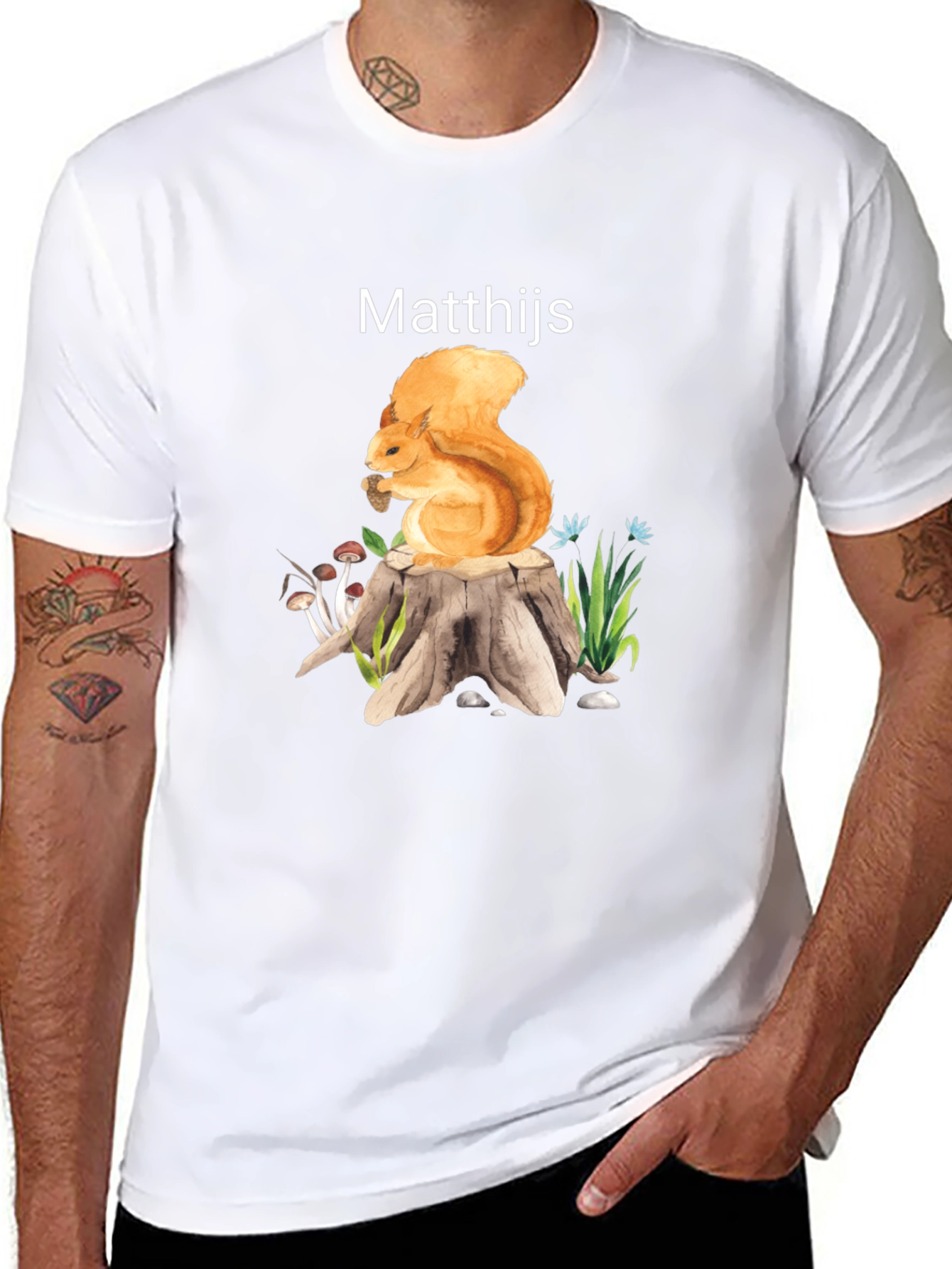 Squirrel & Matthijs Tee