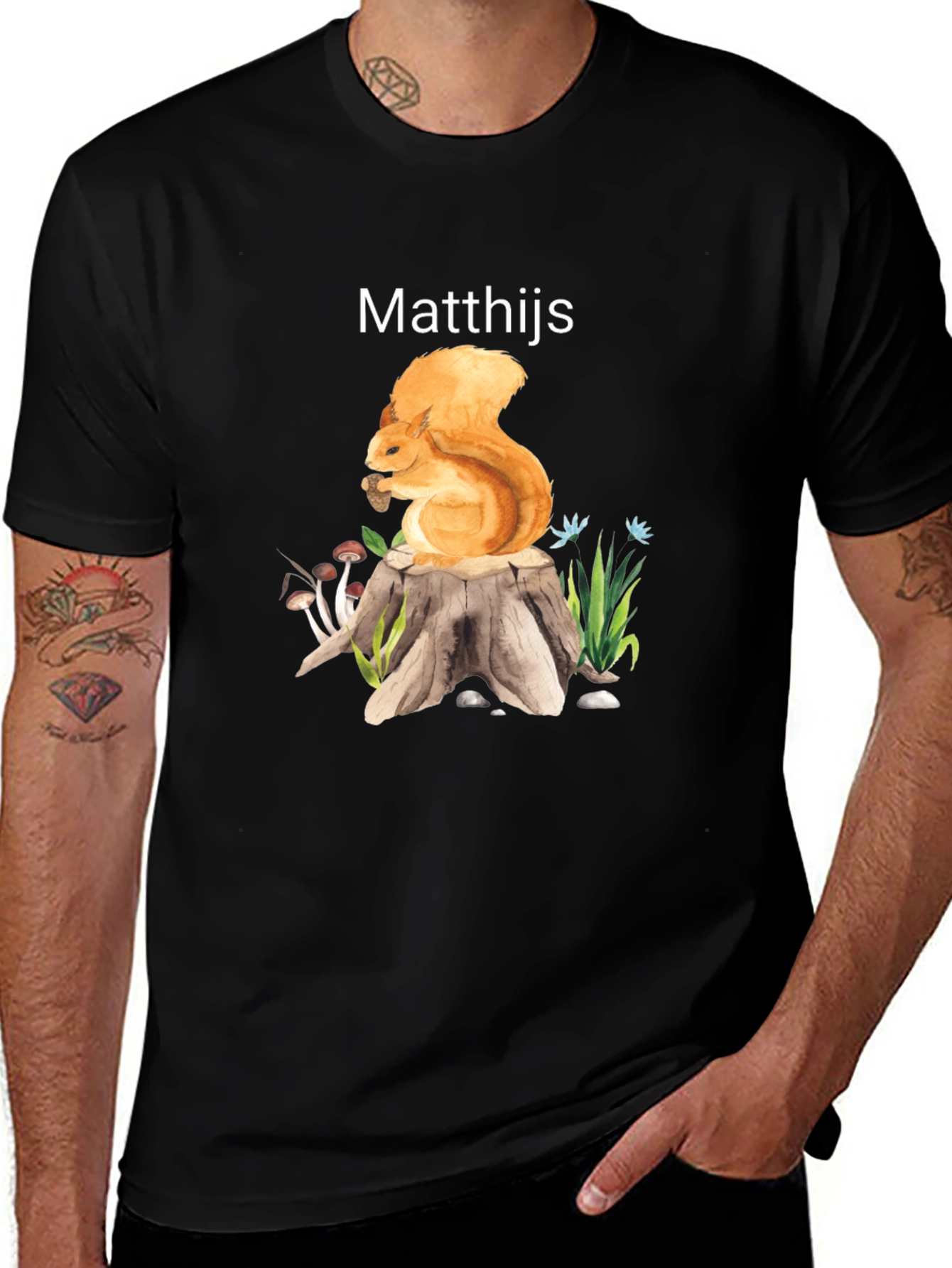 Squirrel & Matthijs Tee