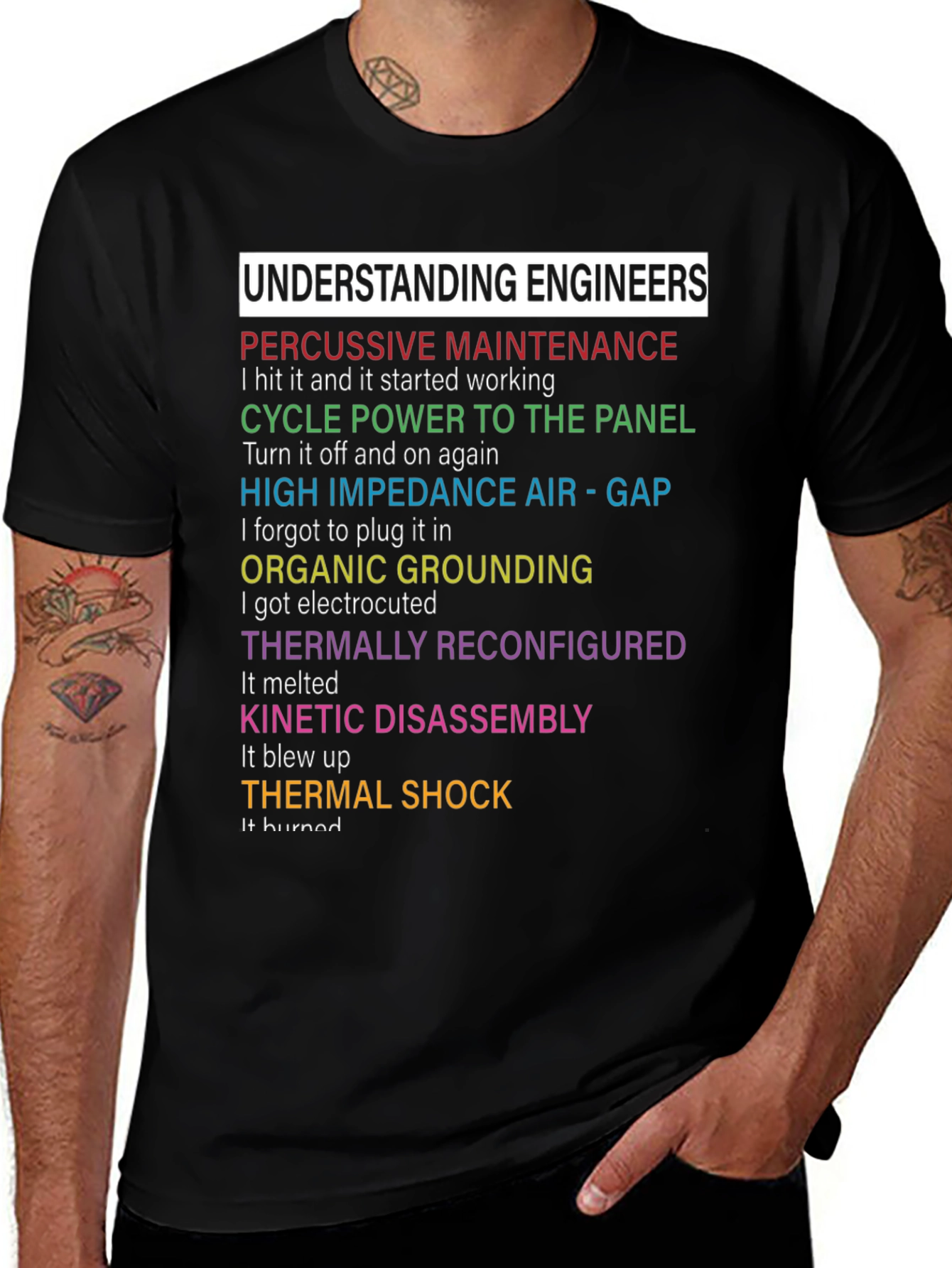 Understanding Engineers Graphic T-Shirt