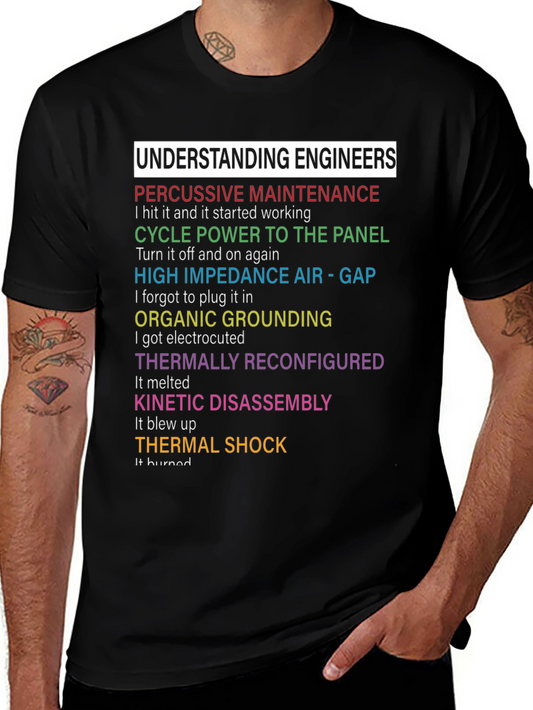 Understanding Engineers Graphic T-Shirt