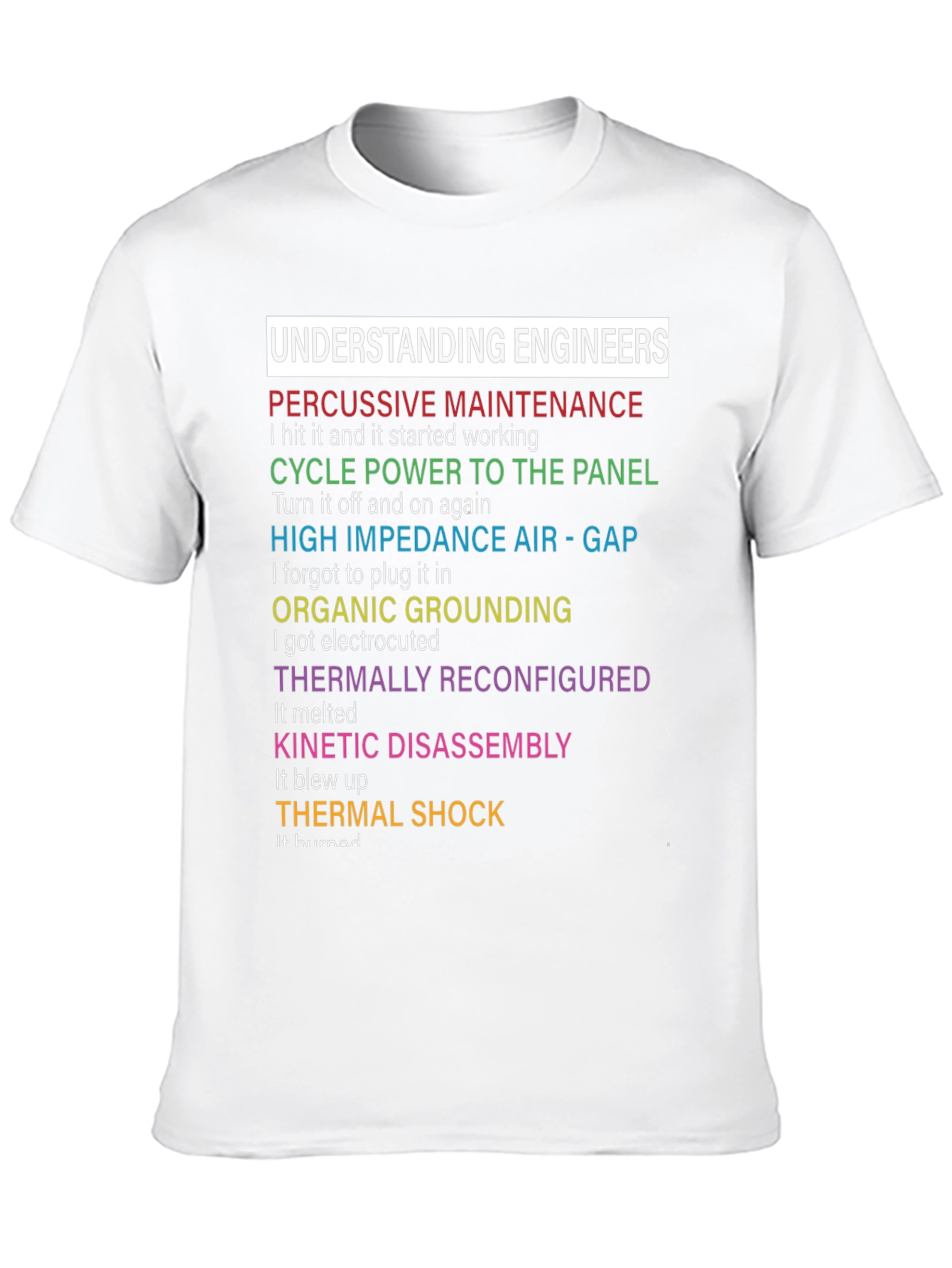 Understanding Engineers Graphic T-Shirt