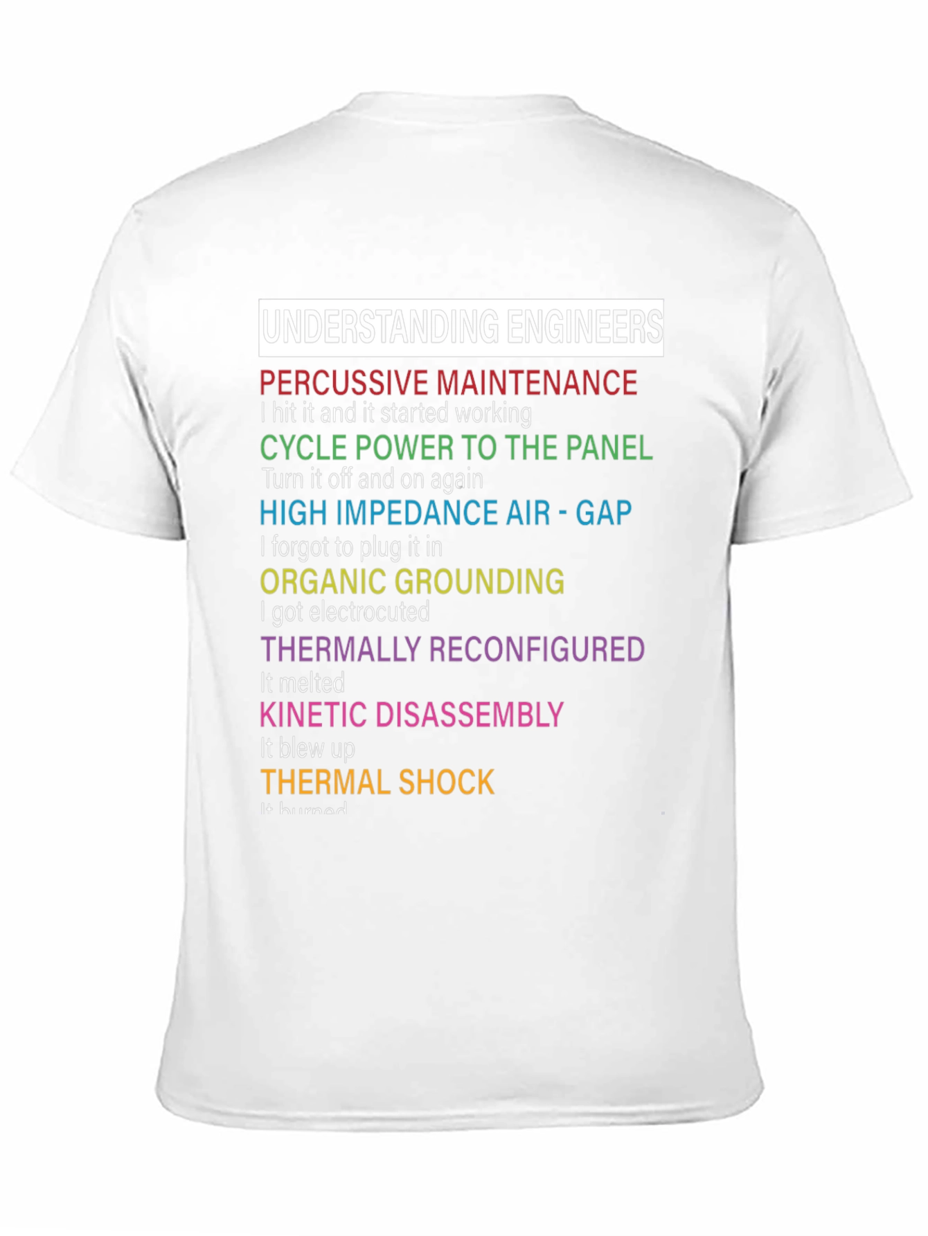 Understanding Engineers Graphic T-Shirt