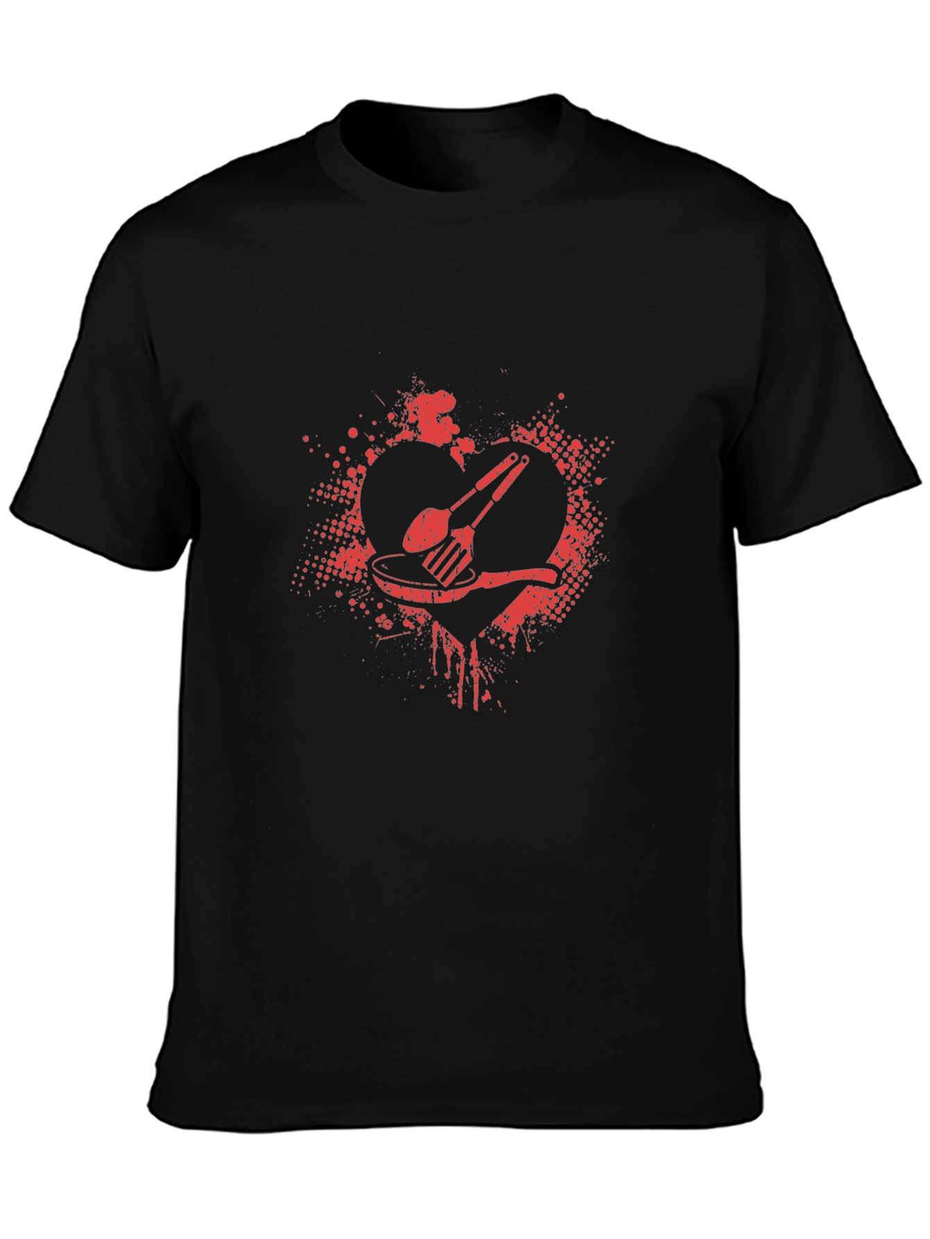Chefs Heart T-Shirt - Culinary Love Tee