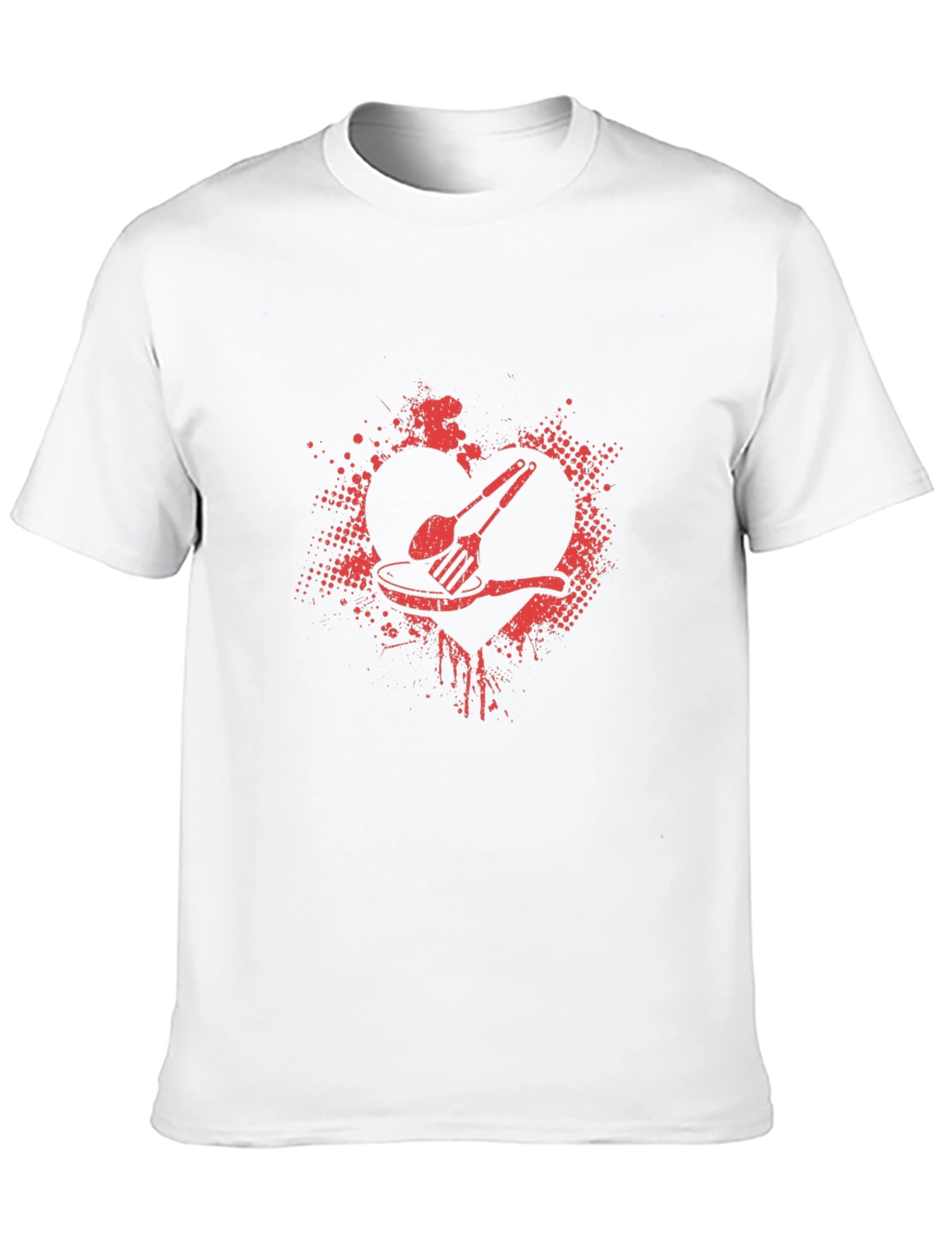 Chefs Heart T-Shirt - Culinary Love Tee