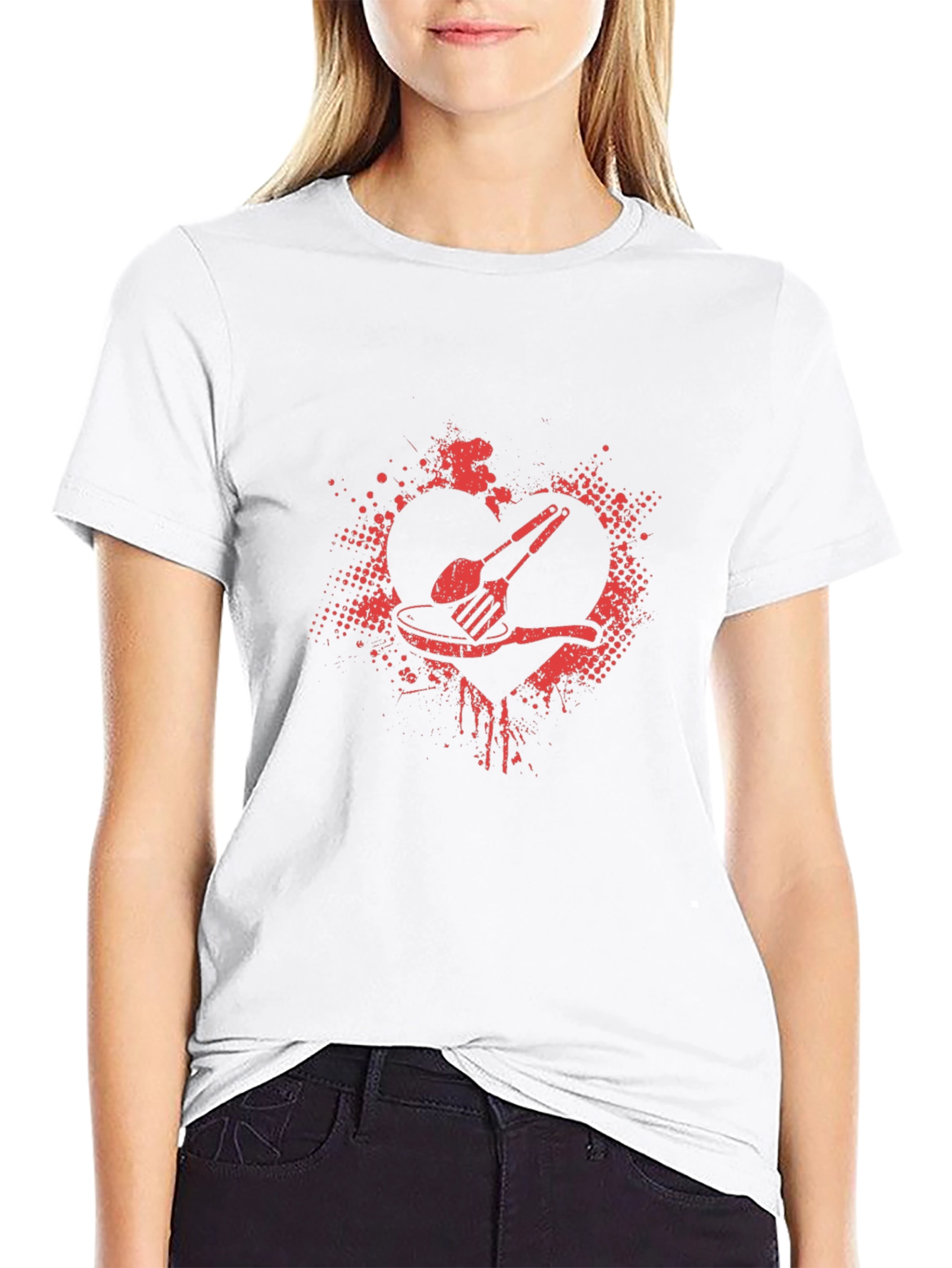 Chefs Heart T-Shirt - Culinary Love Tee