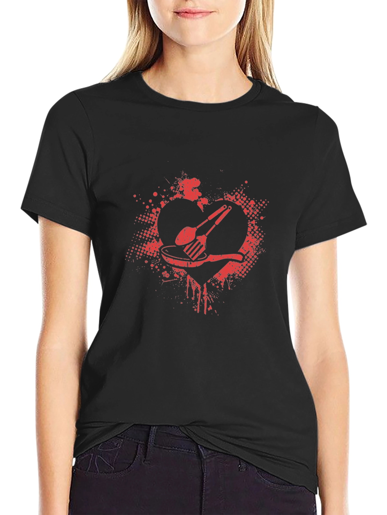 Chefs Heart T-Shirt - Culinary Love Tee