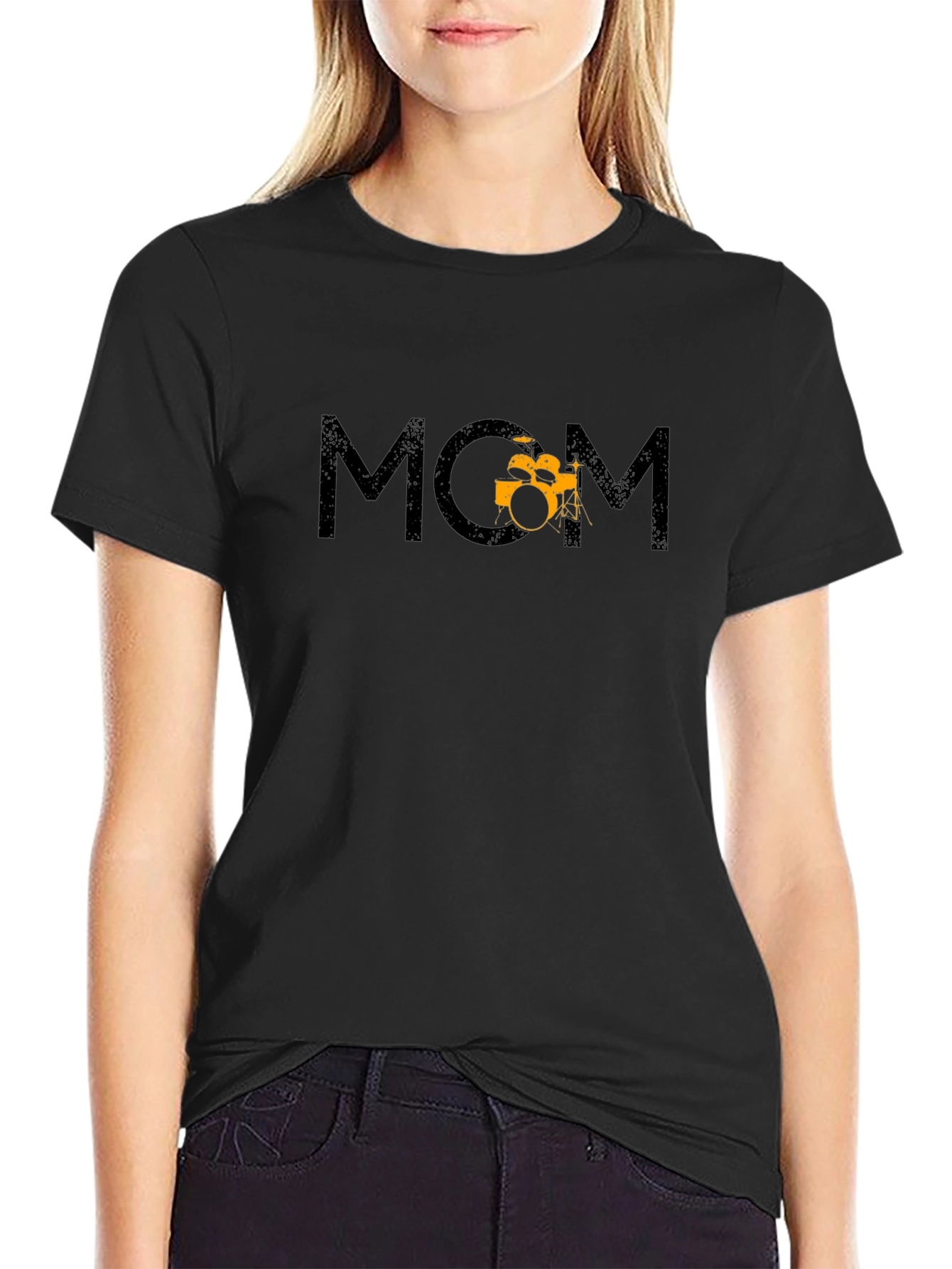 Drummer Mom T-Shirt - Music Lover Tee