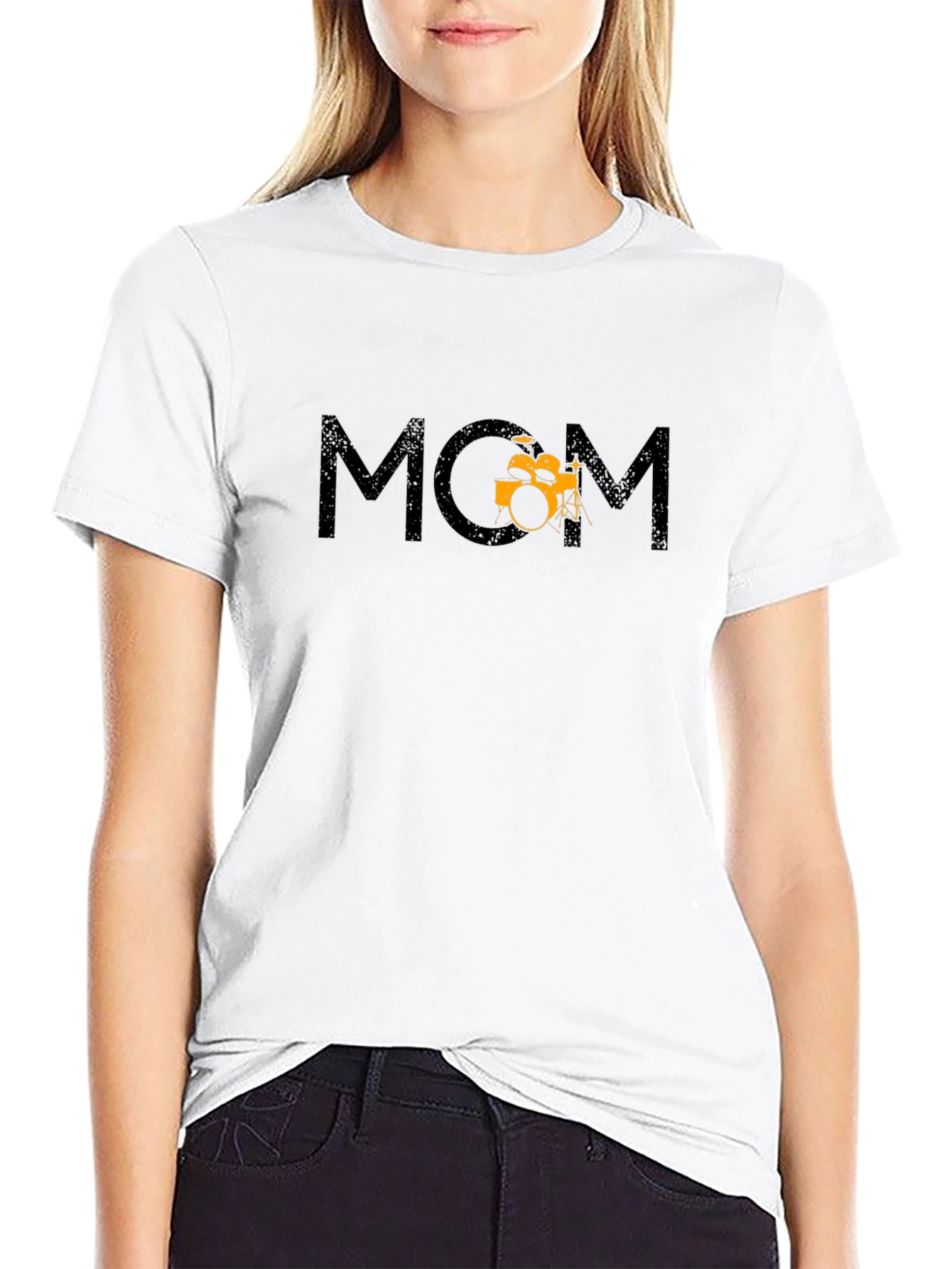 Drummer Mom T-Shirt - Music Lover Tee