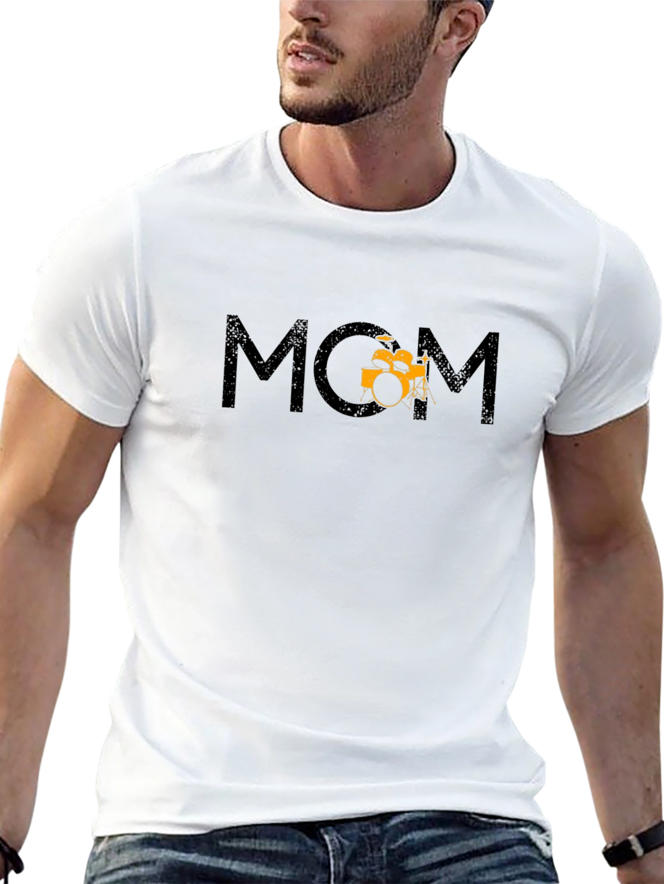 Drummer Mom T-Shirt - Music Lover Tee