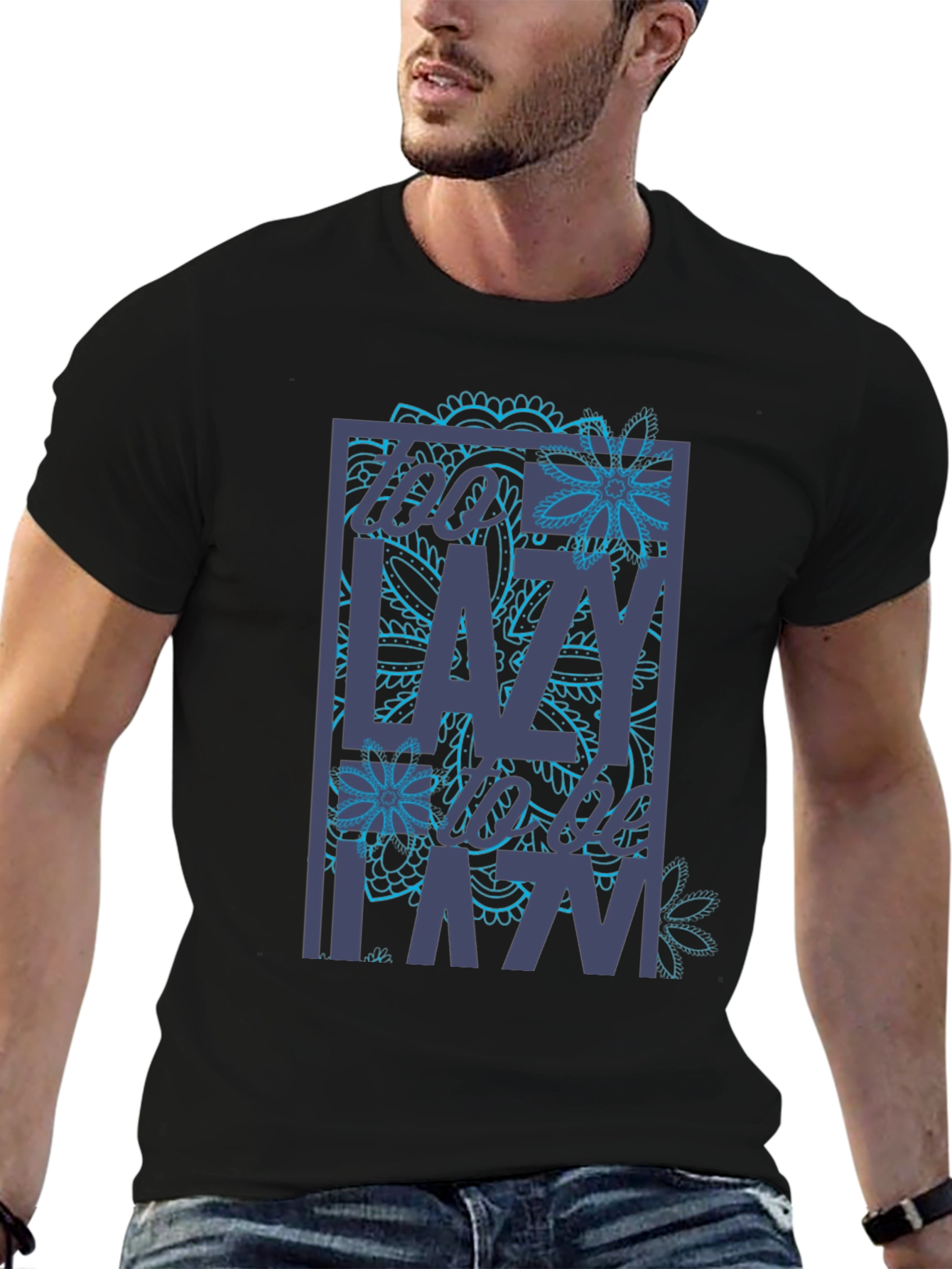 Too Lazy To Be Lazy Graphic Tee