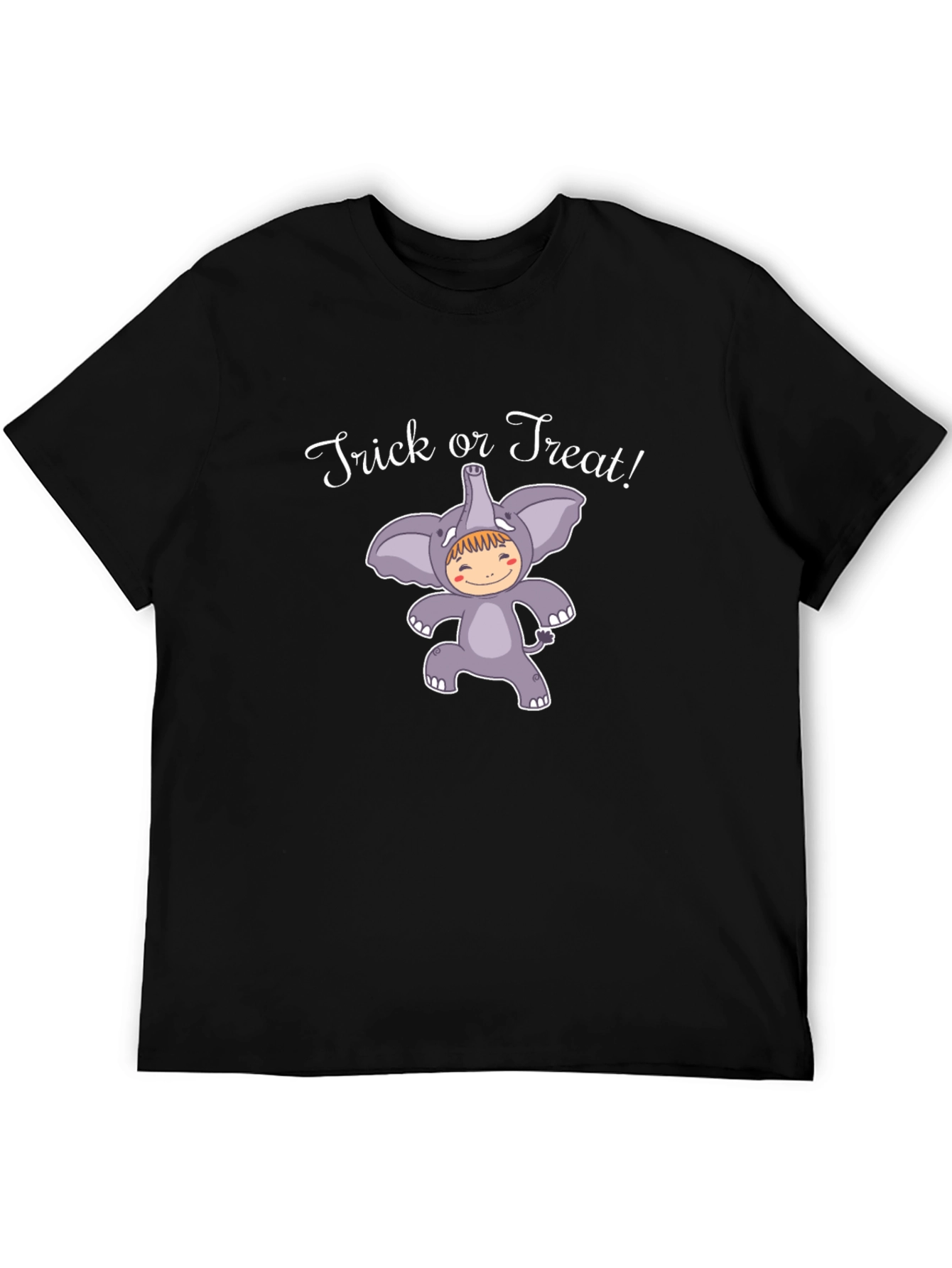 Trick or Treat! Halloween Elephant Costume T-Shirt