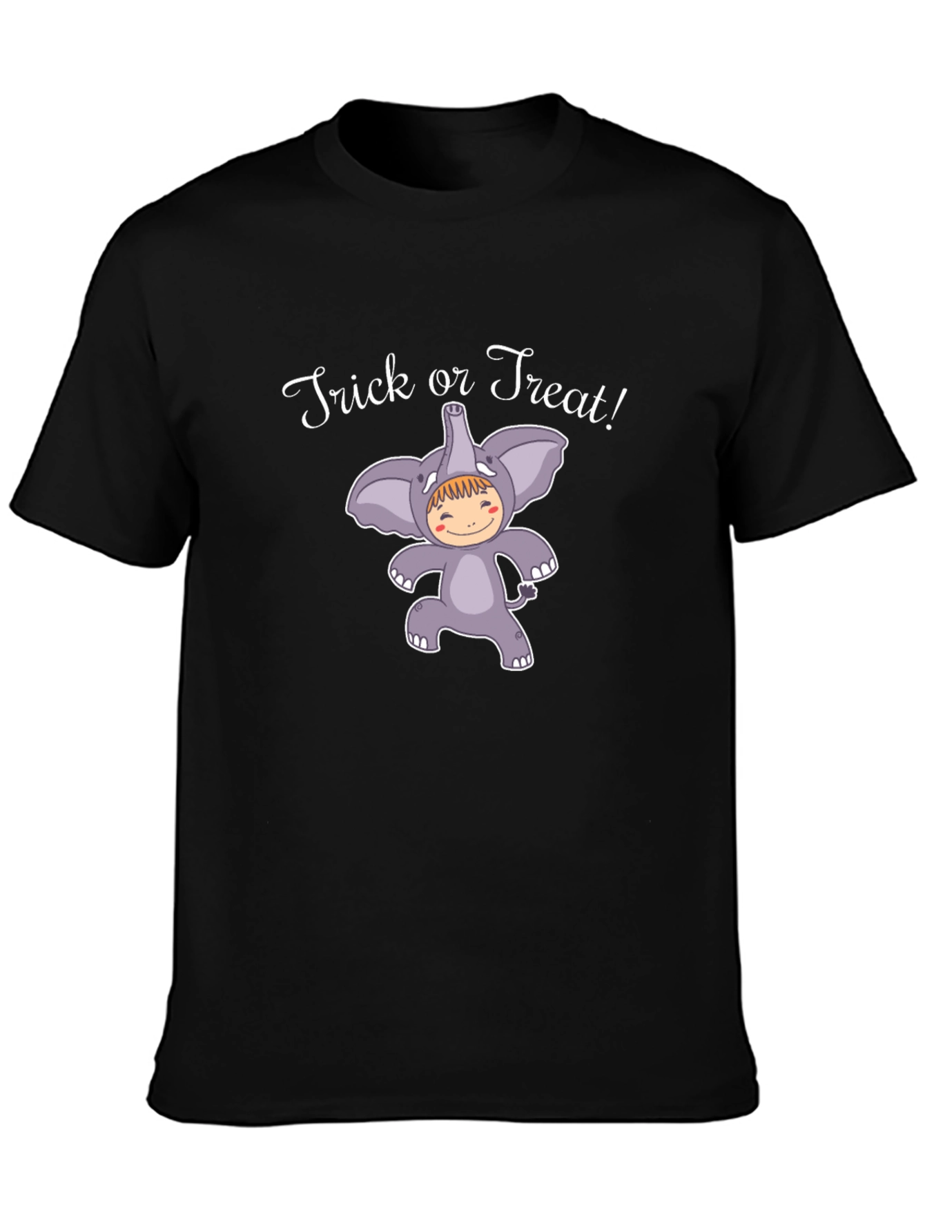 Trick or Treat! Halloween Elephant Costume T-Shirt