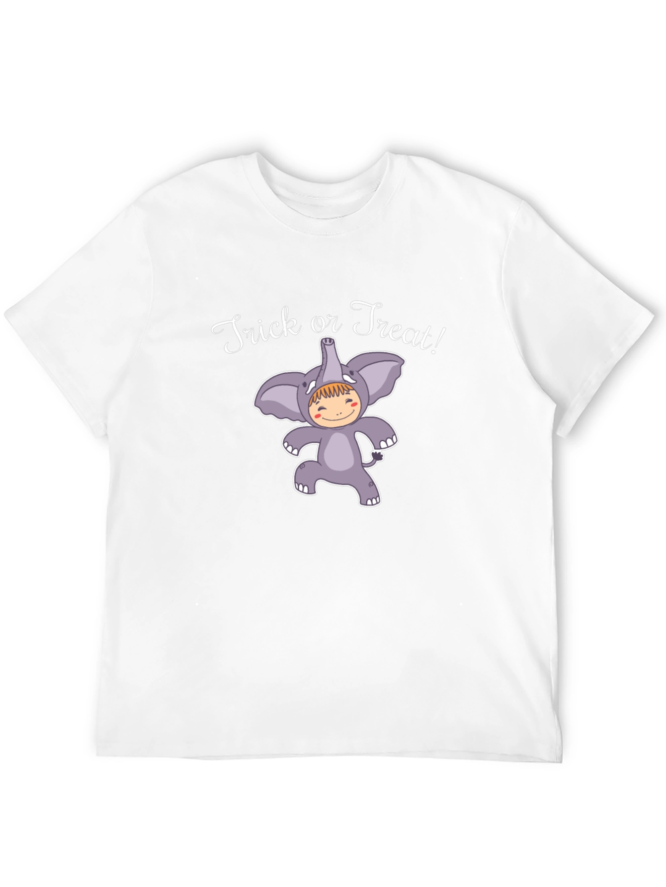 Trick or Treat! Halloween Elephant Costume T-Shirt