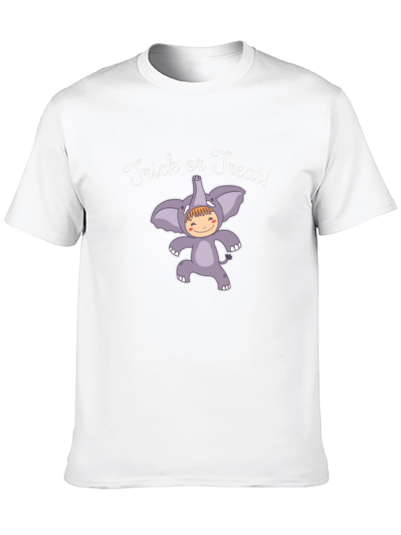 Trick or Treat! Halloween Elephant Costume T-Shirt