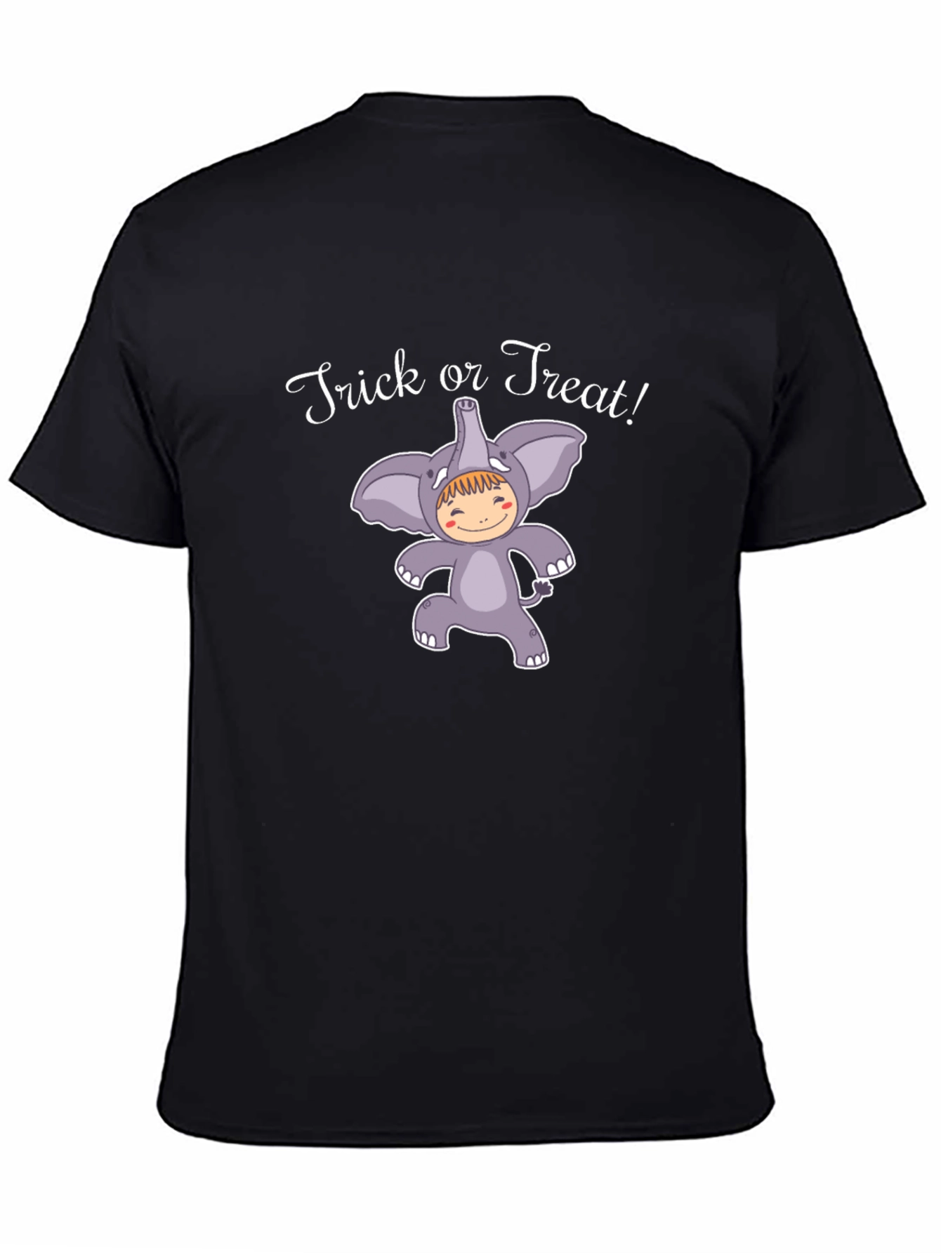 Trick or Treat! Halloween Elephant Costume T-Shirt