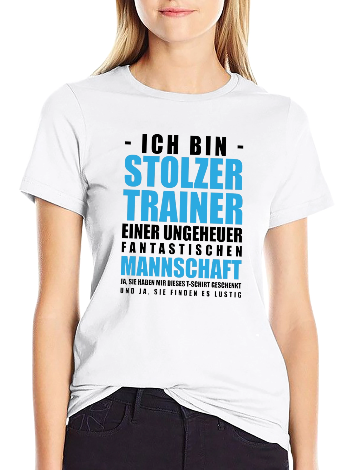 Proud Trainer T-Shirt - German Text Design