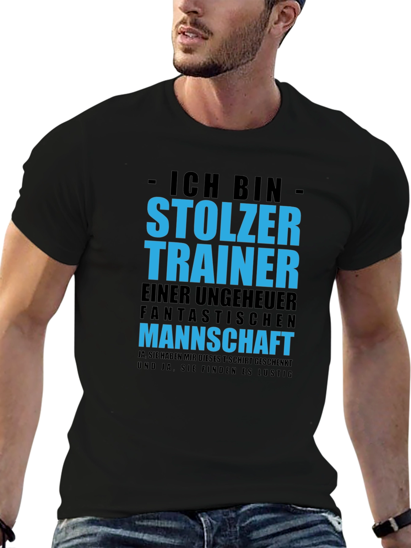 Proud Trainer T-Shirt - German Text Design