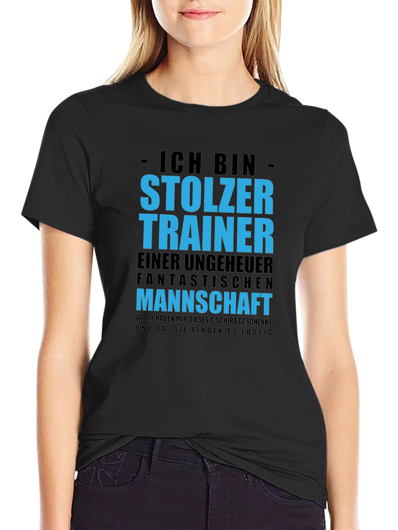 Proud Trainer T-Shirt - German Text Design
