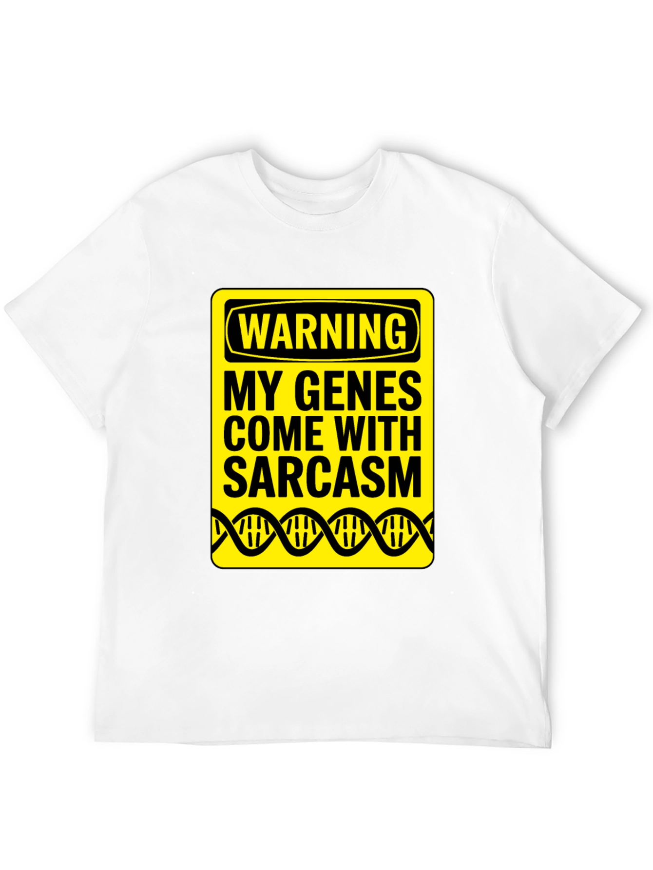 Sarcasm Genes Novelty Graphic Tee