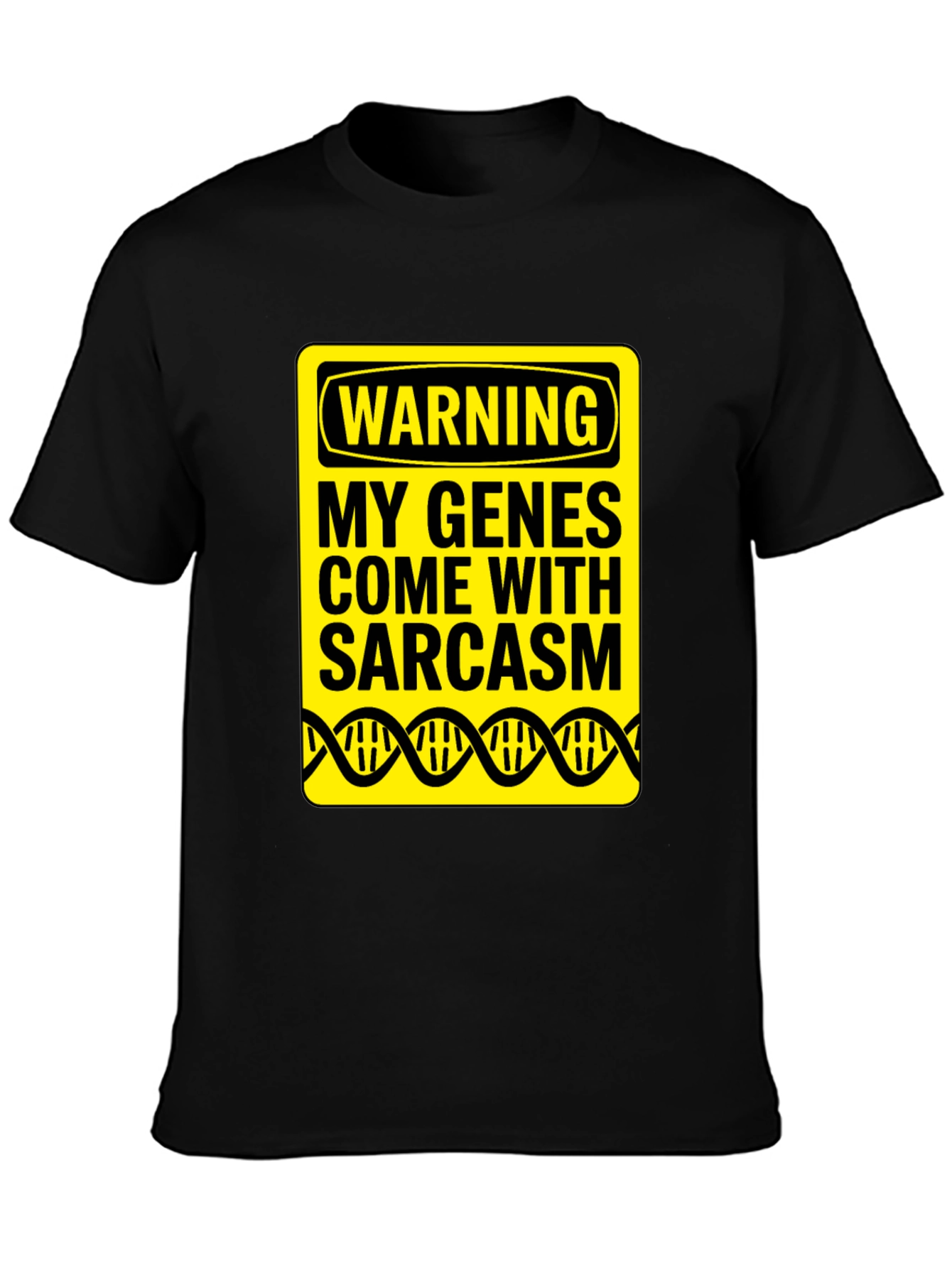 Sarcasm Genes Novelty Graphic Tee