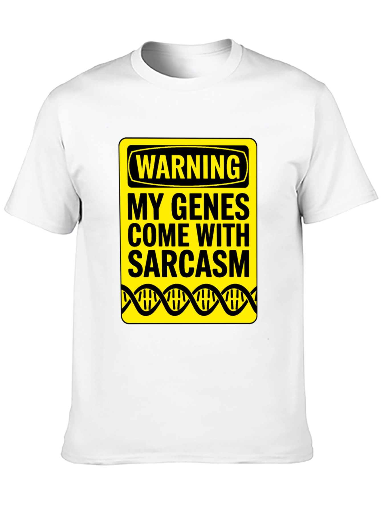 Sarcasm Genes Novelty Graphic Tee