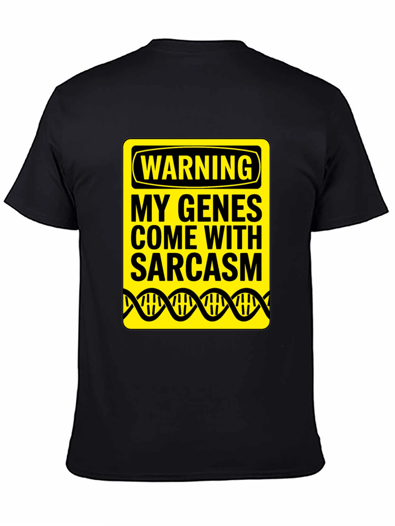 Sarcasm Genes Novelty Graphic Tee