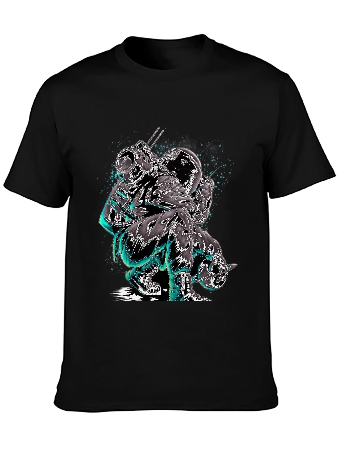 Astronaut Graphic Tee - Unique Space Design