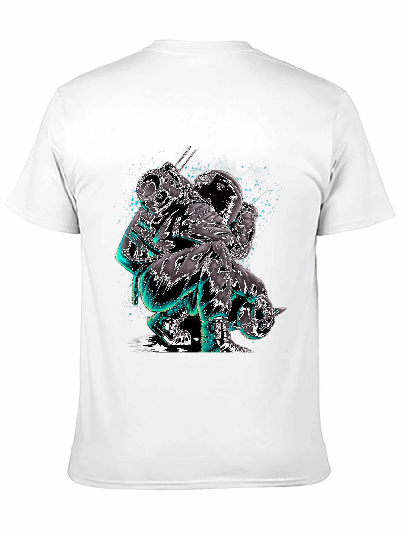 Astronaut Graphic Tee - Unique Space Design