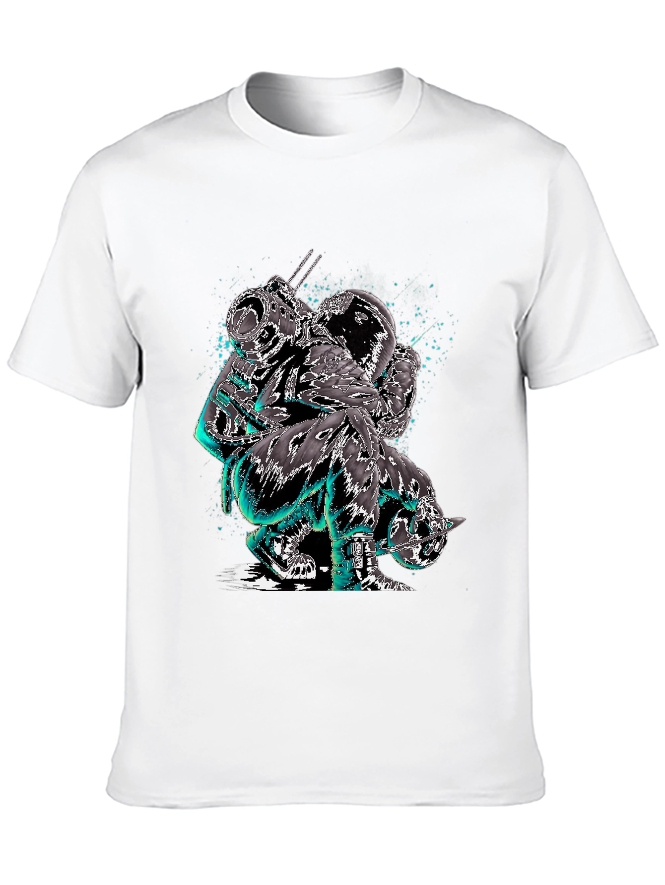 Astronaut Graphic Tee - Unique Space Design