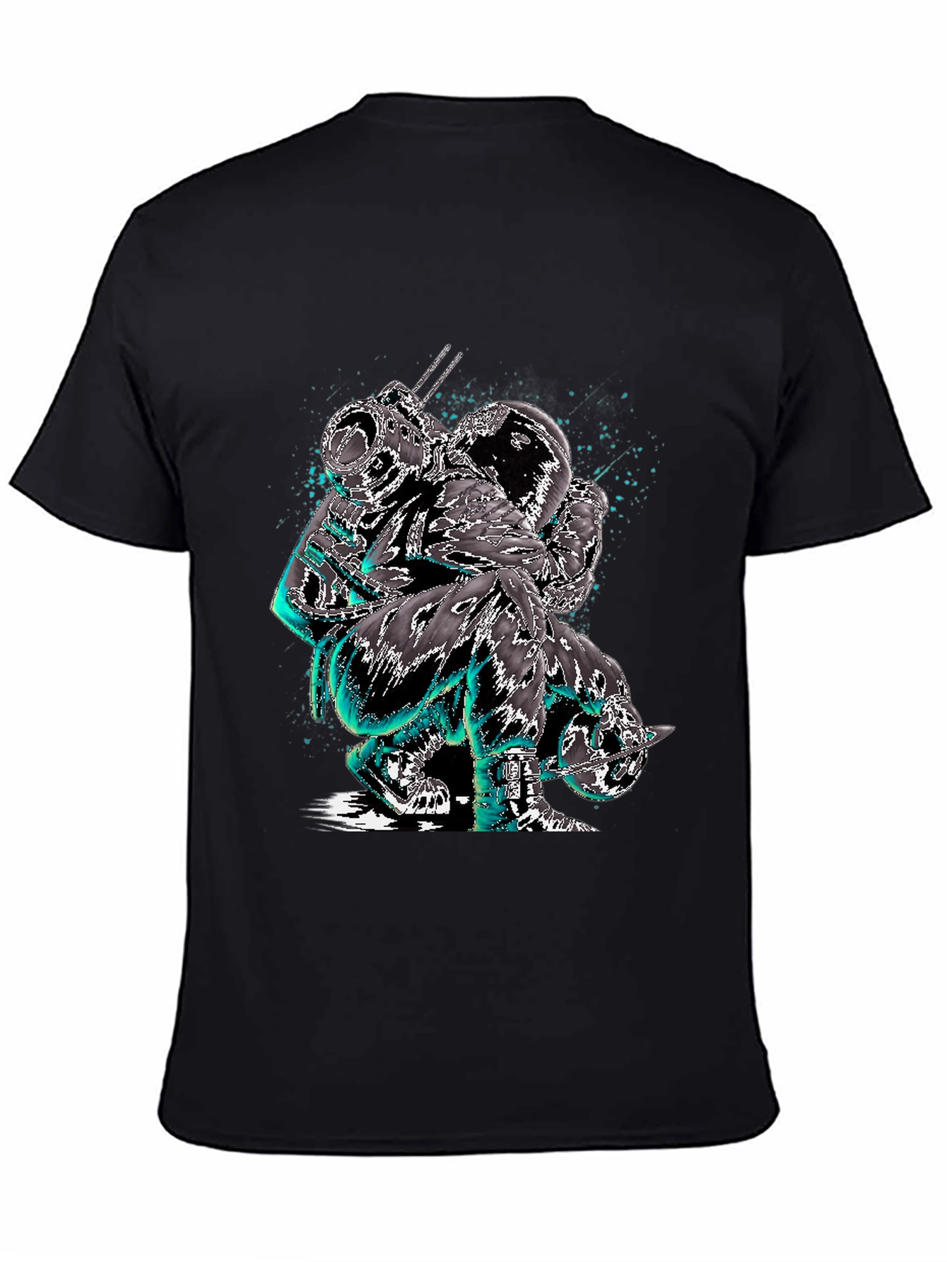 Astronaut Graphic Tee - Unique Space Design