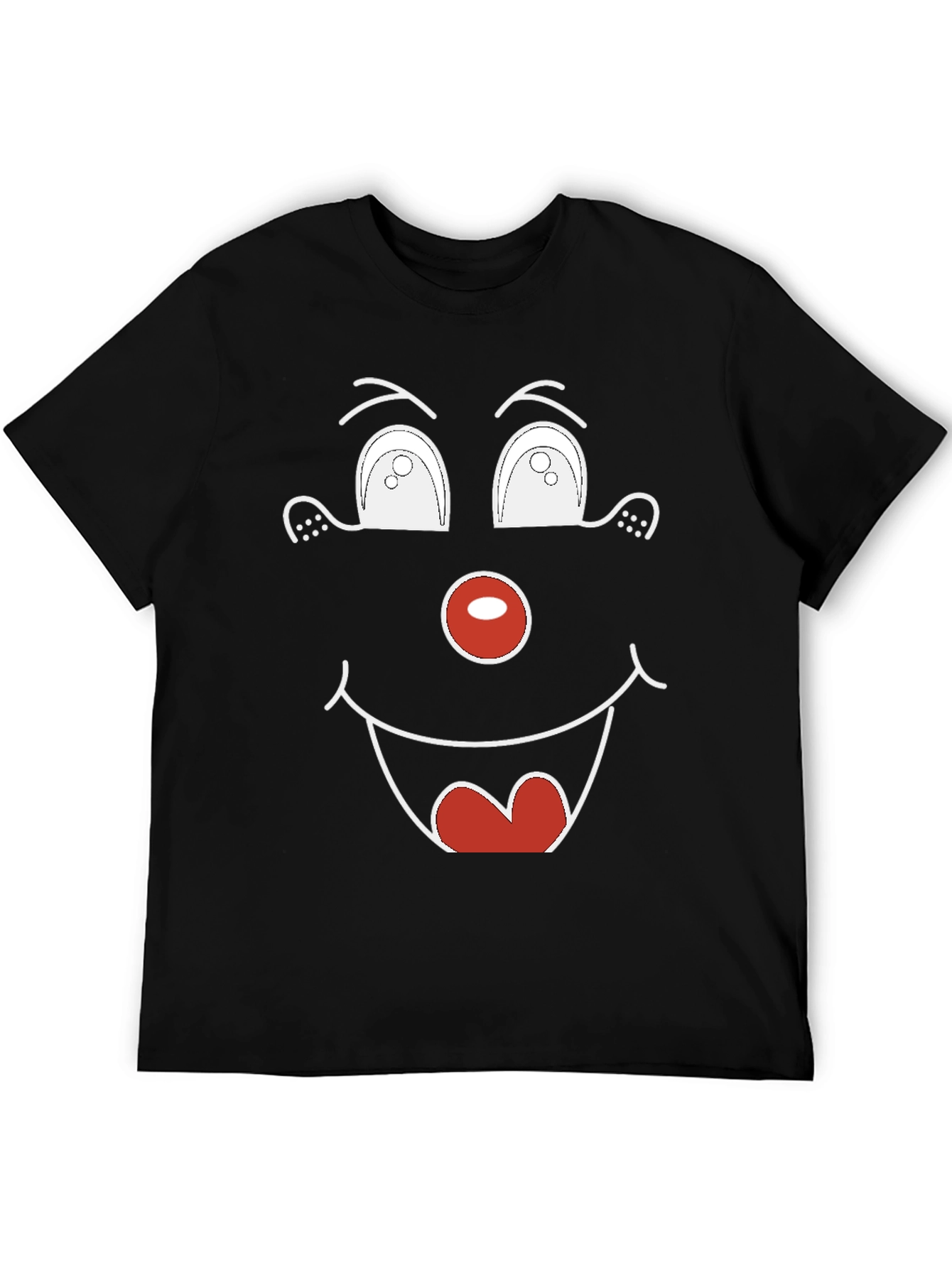 Funny Face Graphic Tee - Unique Humor T-Shirt