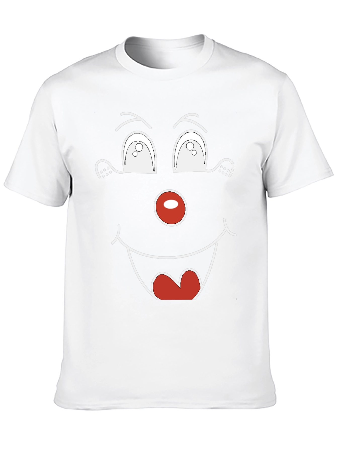 Funny Face Graphic Tee - Unique Humor T-Shirt