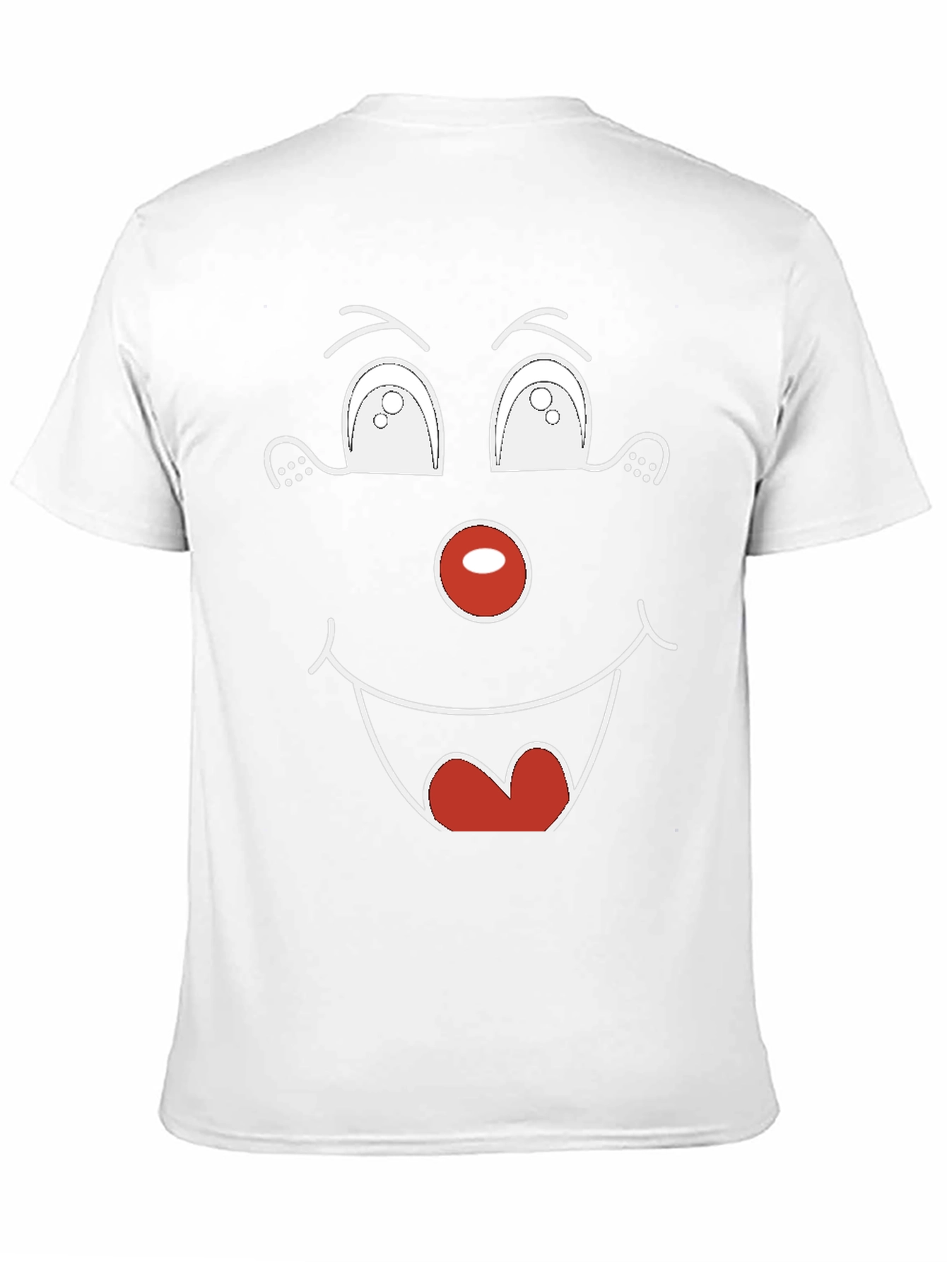 Funny Face Graphic Tee - Unique Humor T-Shirt