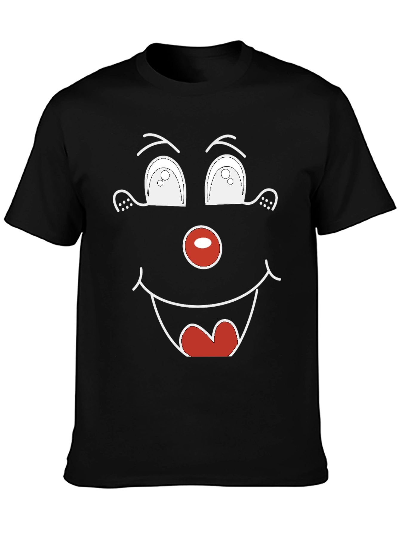 Funny Face Graphic Tee - Unique Humor T-Shirt