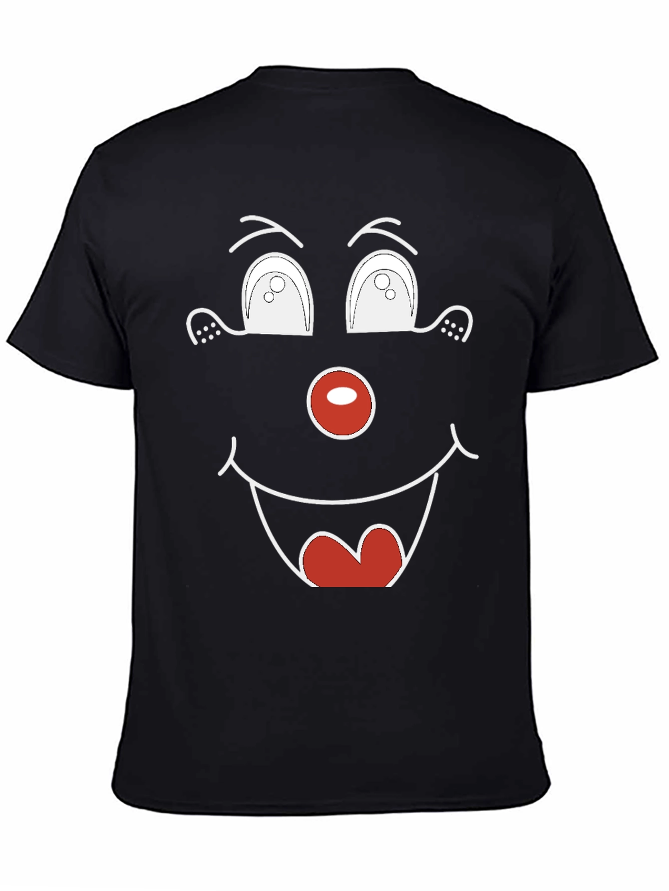 Funny Face Graphic Tee - Unique Humor T-Shirt