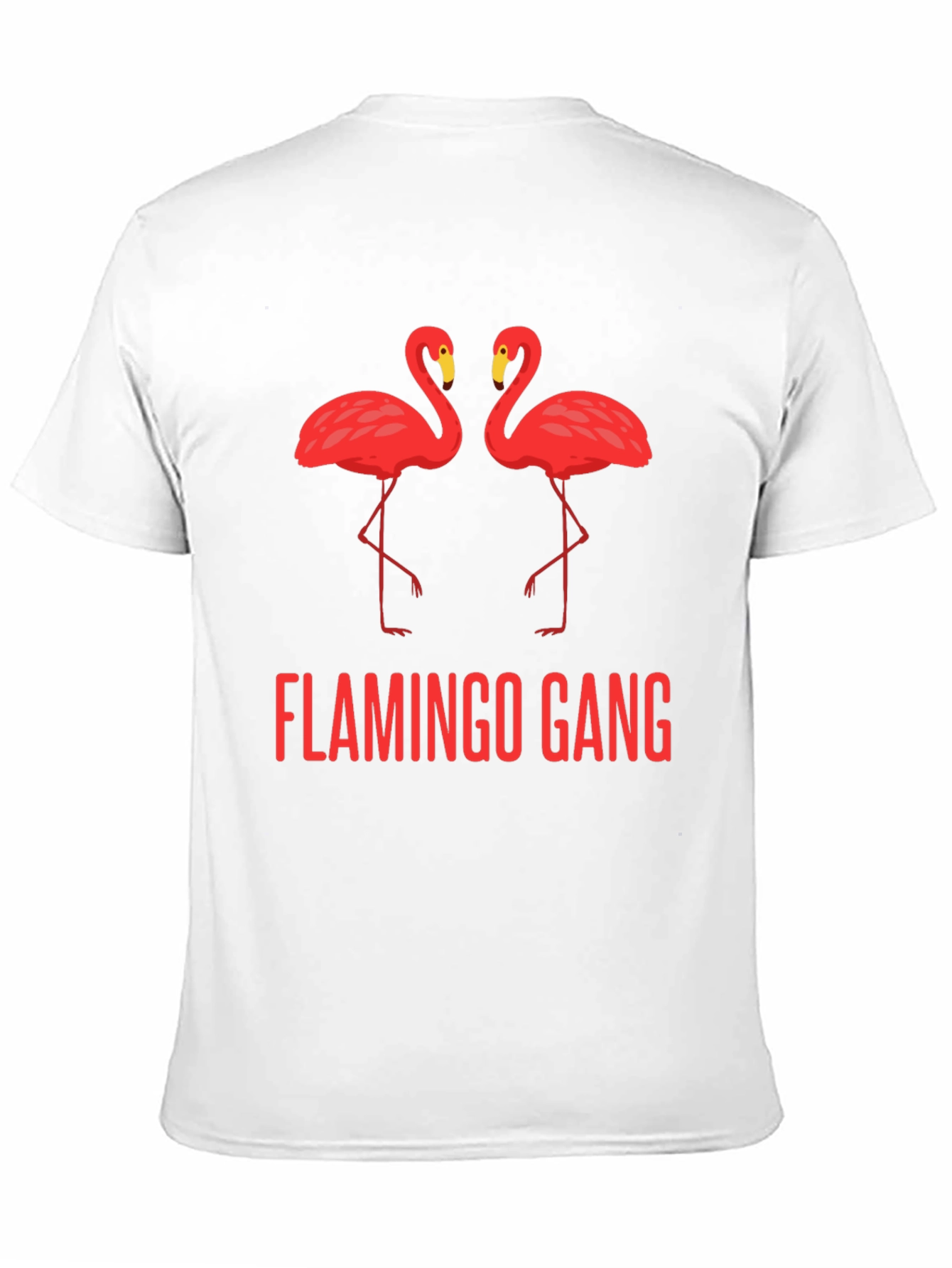 Flamingo Gang Black T-Shirt