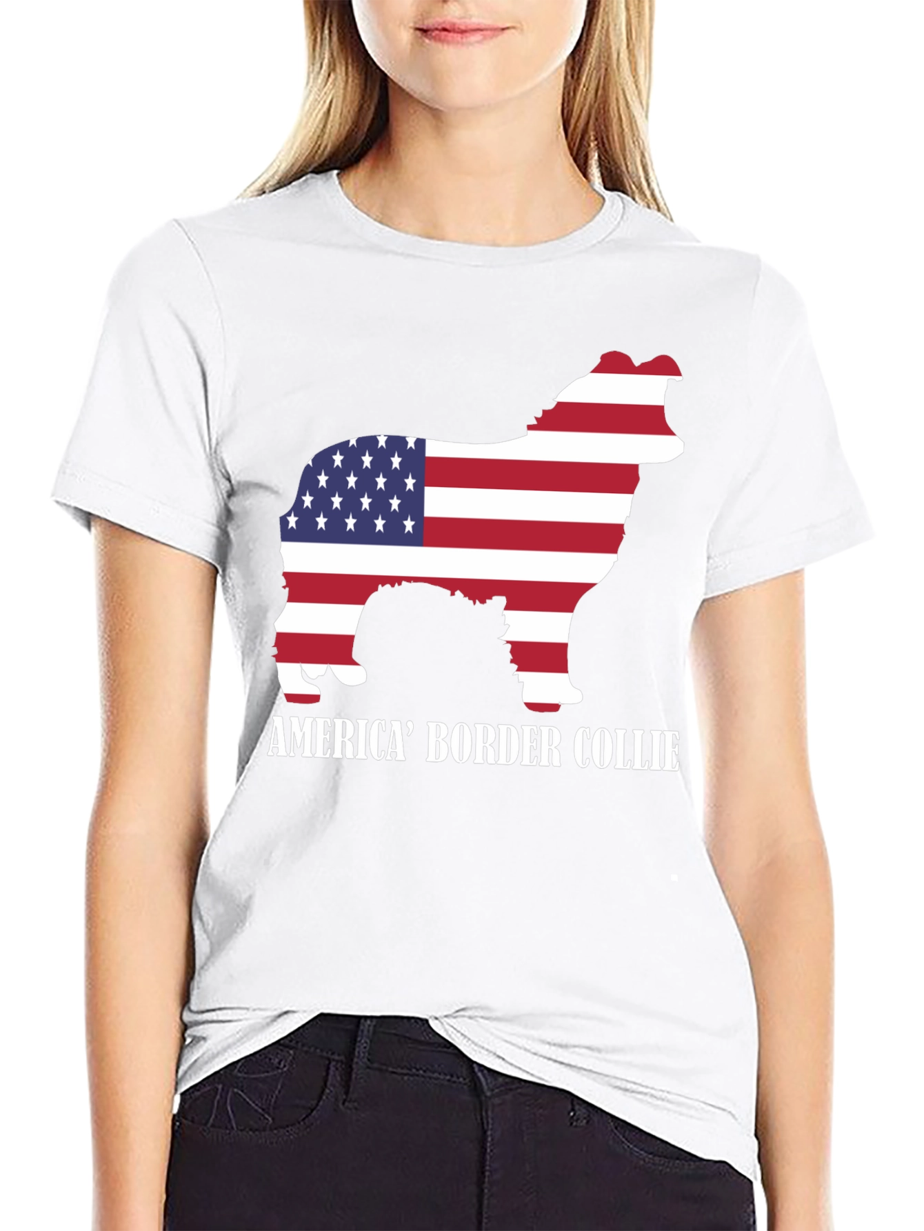 American Border Collie T-Shirt