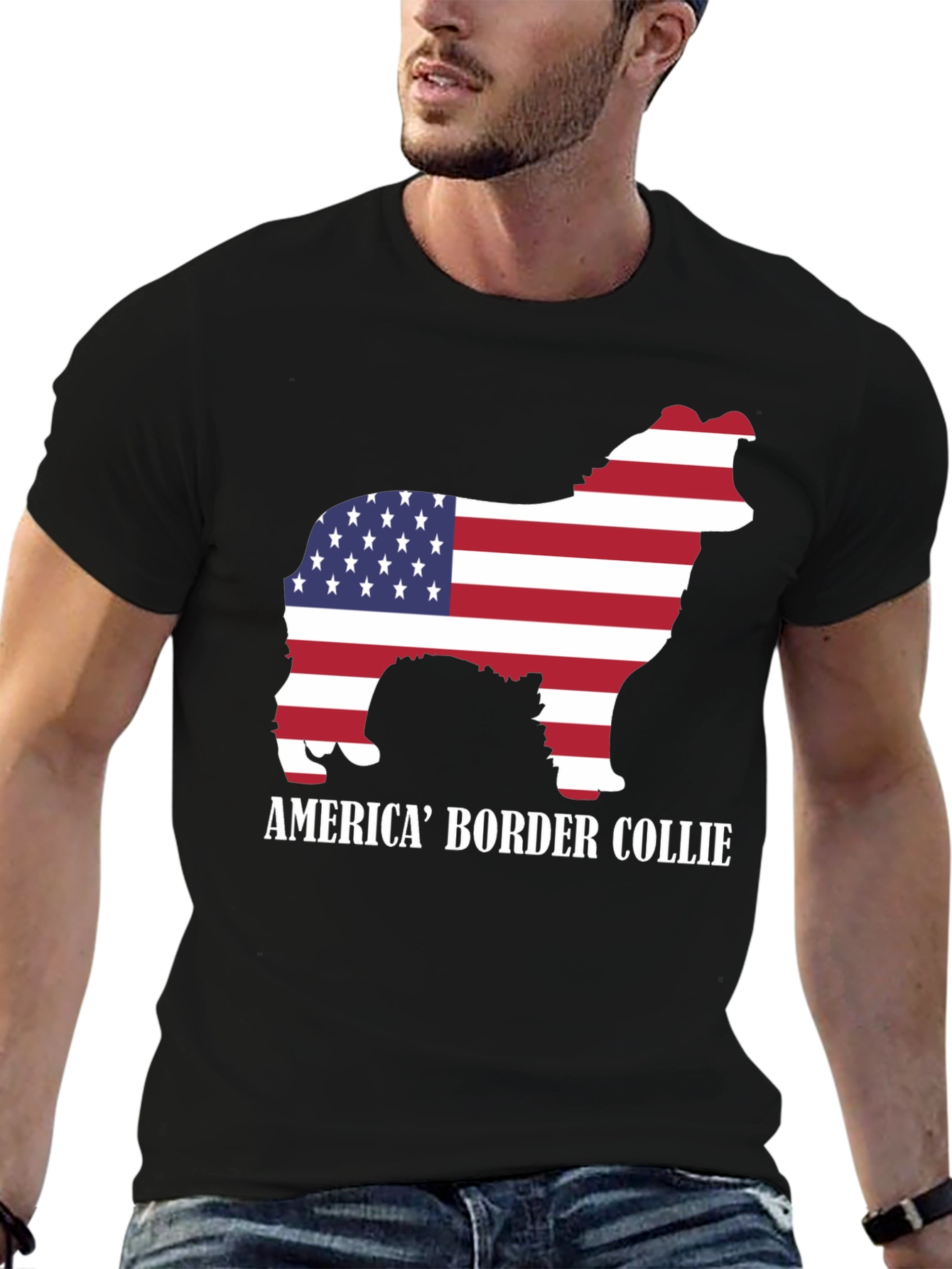 American Border Collie T-Shirt