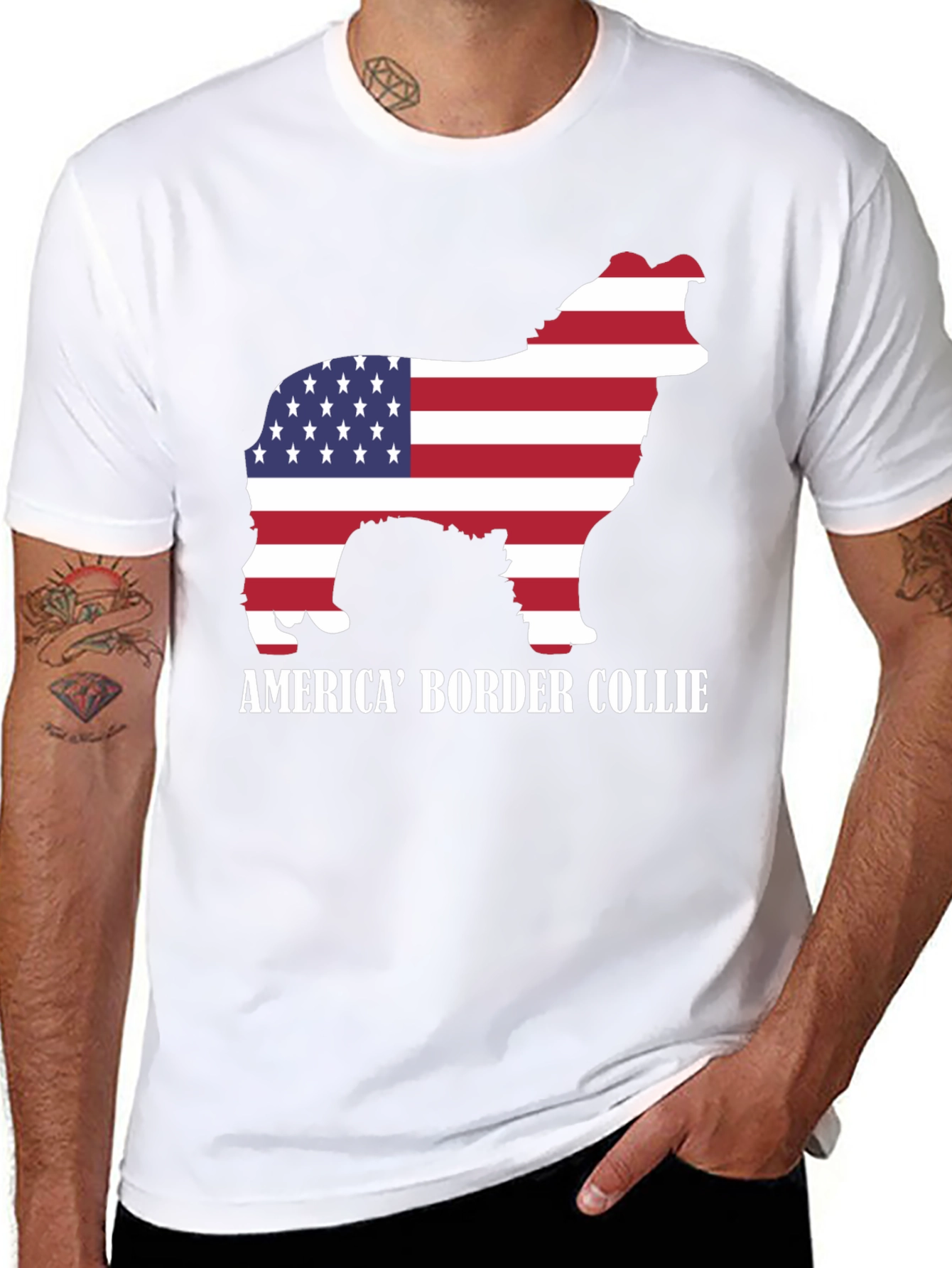 American Border Collie T-Shirt
