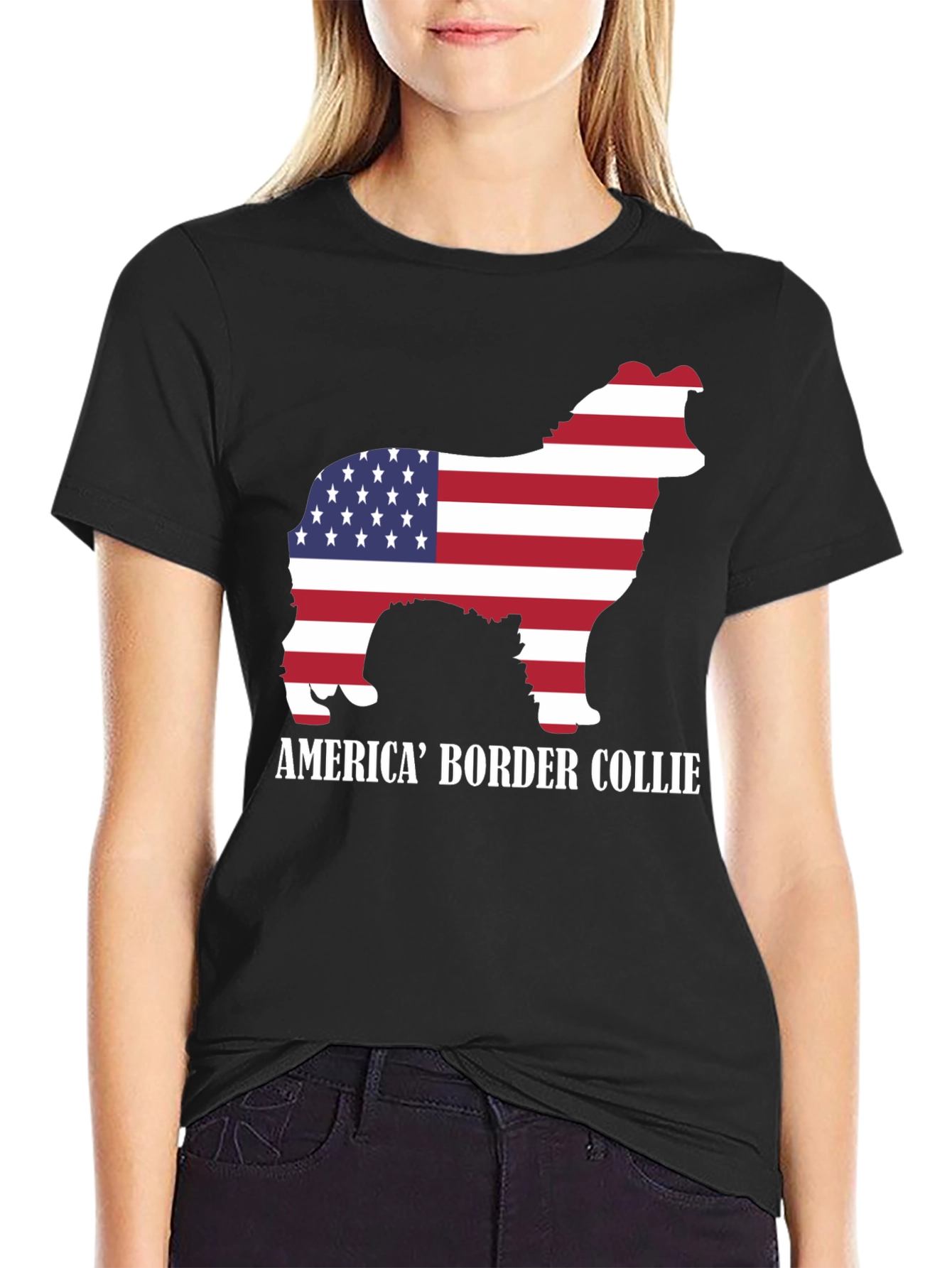 American Border Collie T-Shirt