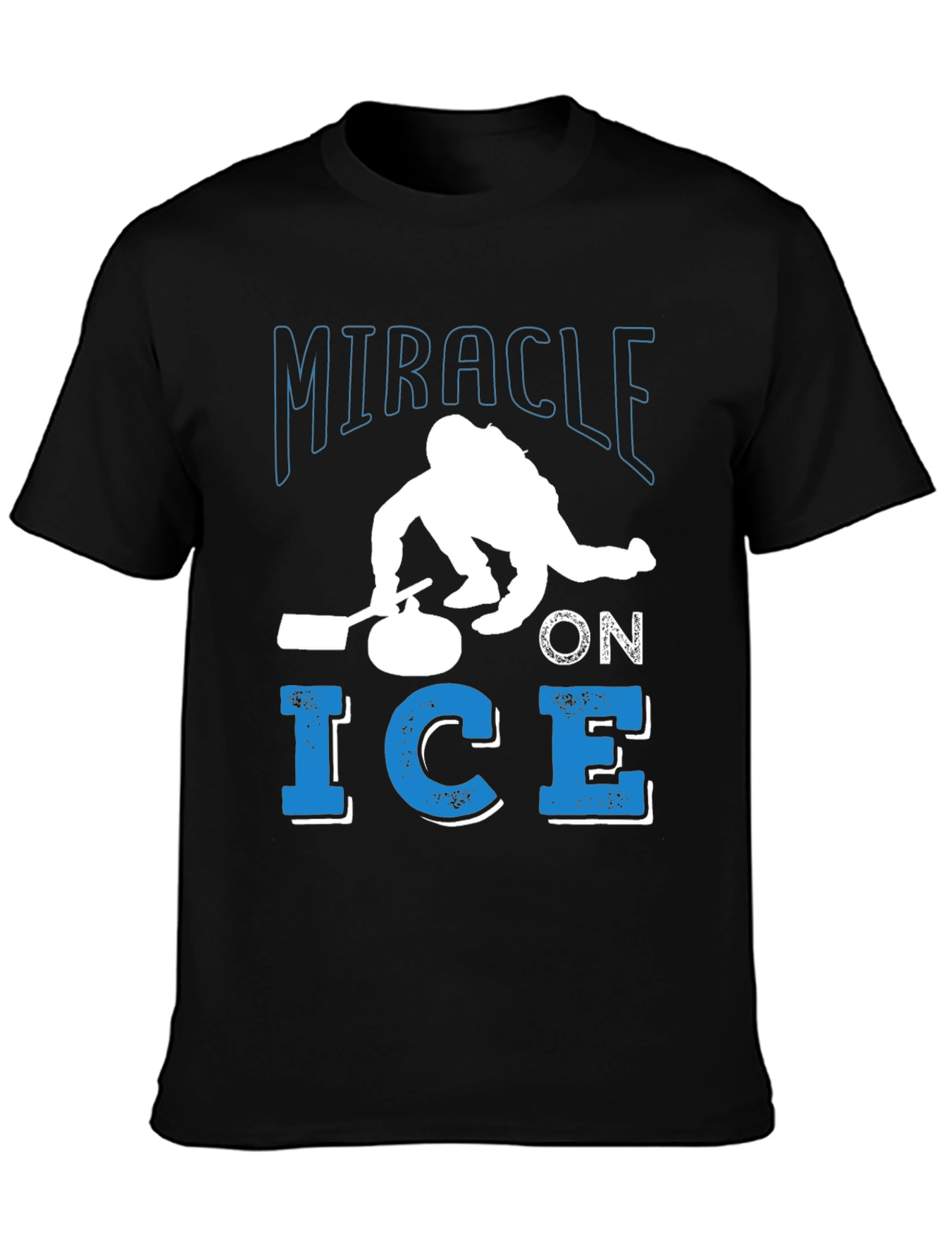 Miracle On Ice Curling T-Shirt