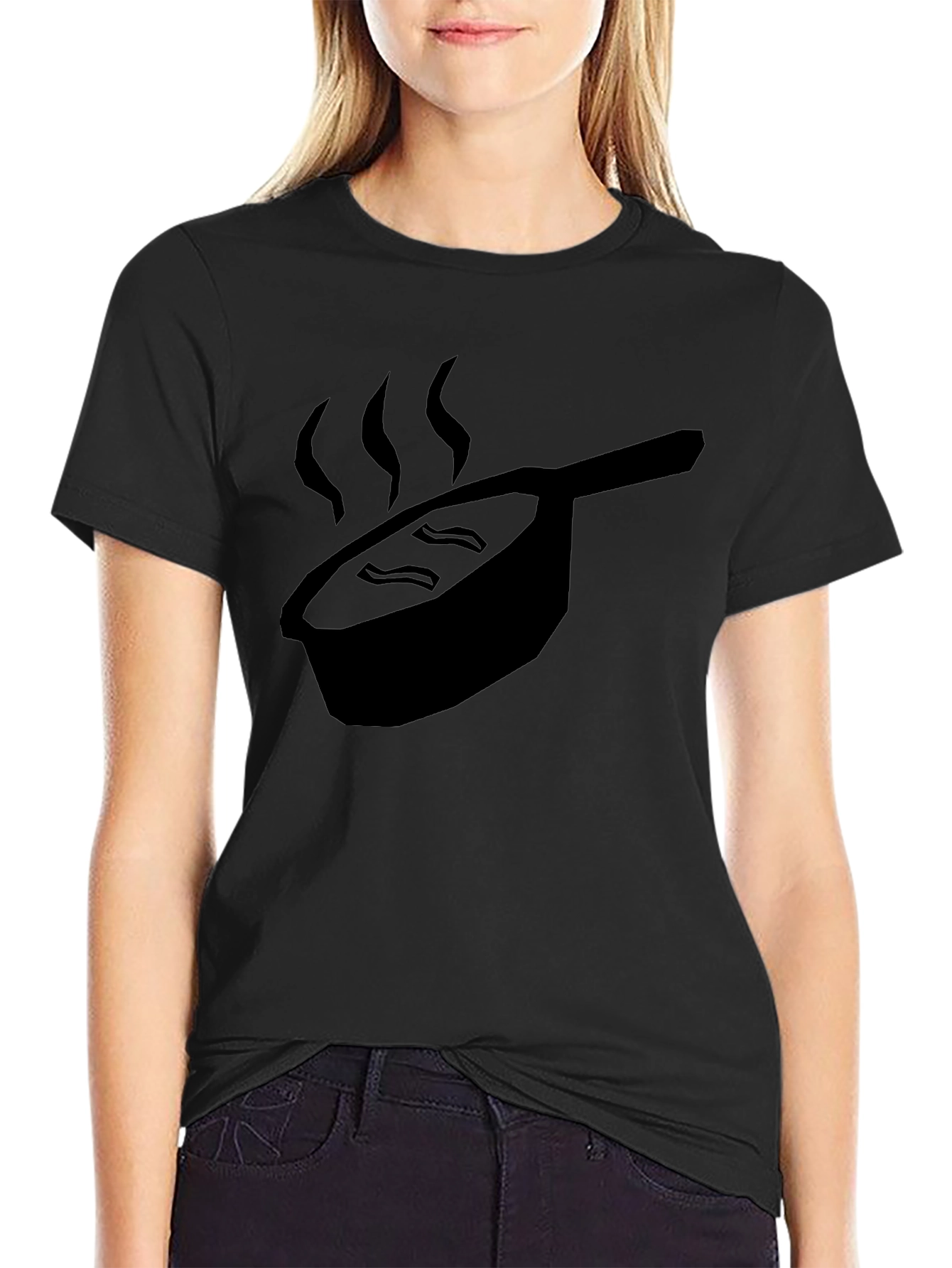 Funny Bacon & Pan T-Shirt - Foodie Tee